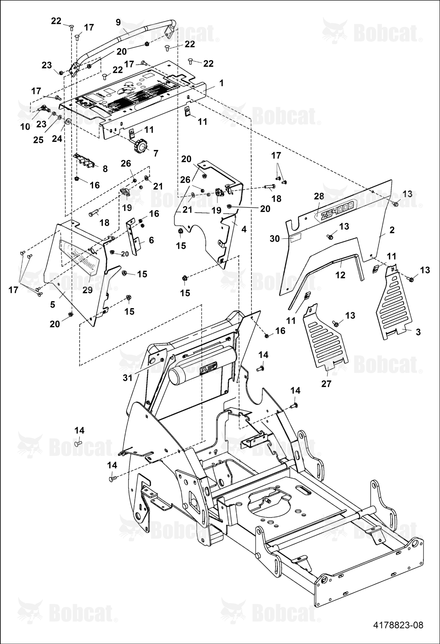 Bracket-Relay Mntg 36"