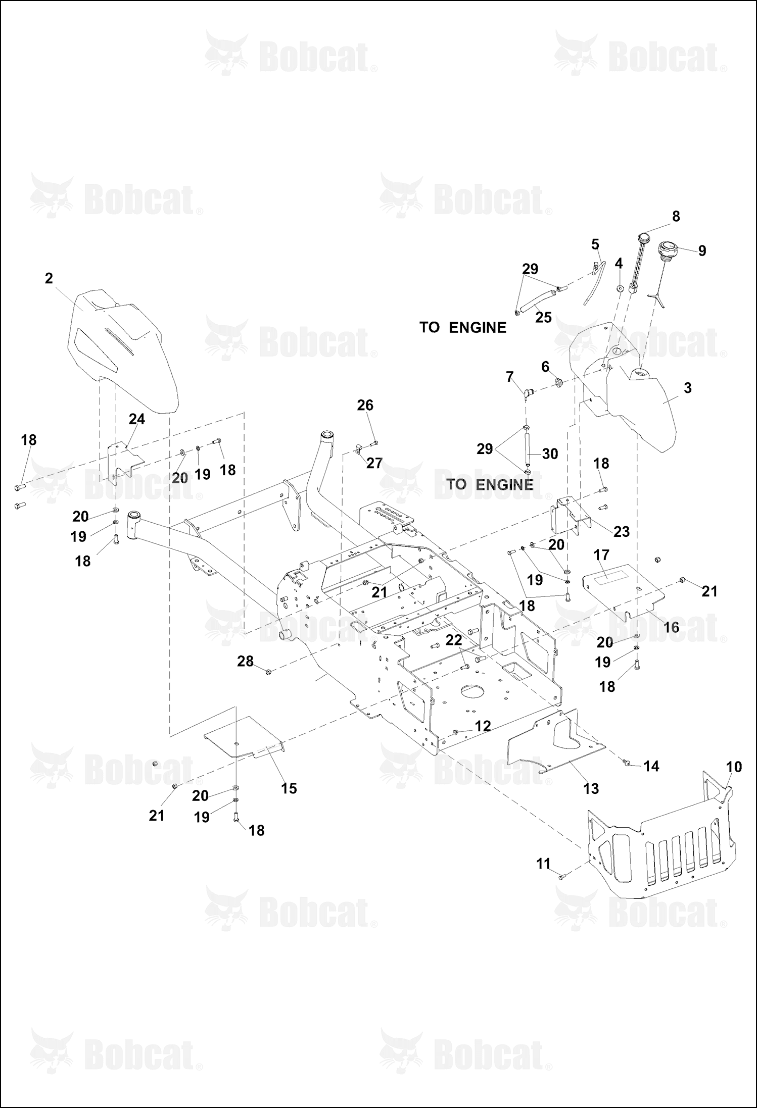 S-Left Hand Tank,W/Label Res