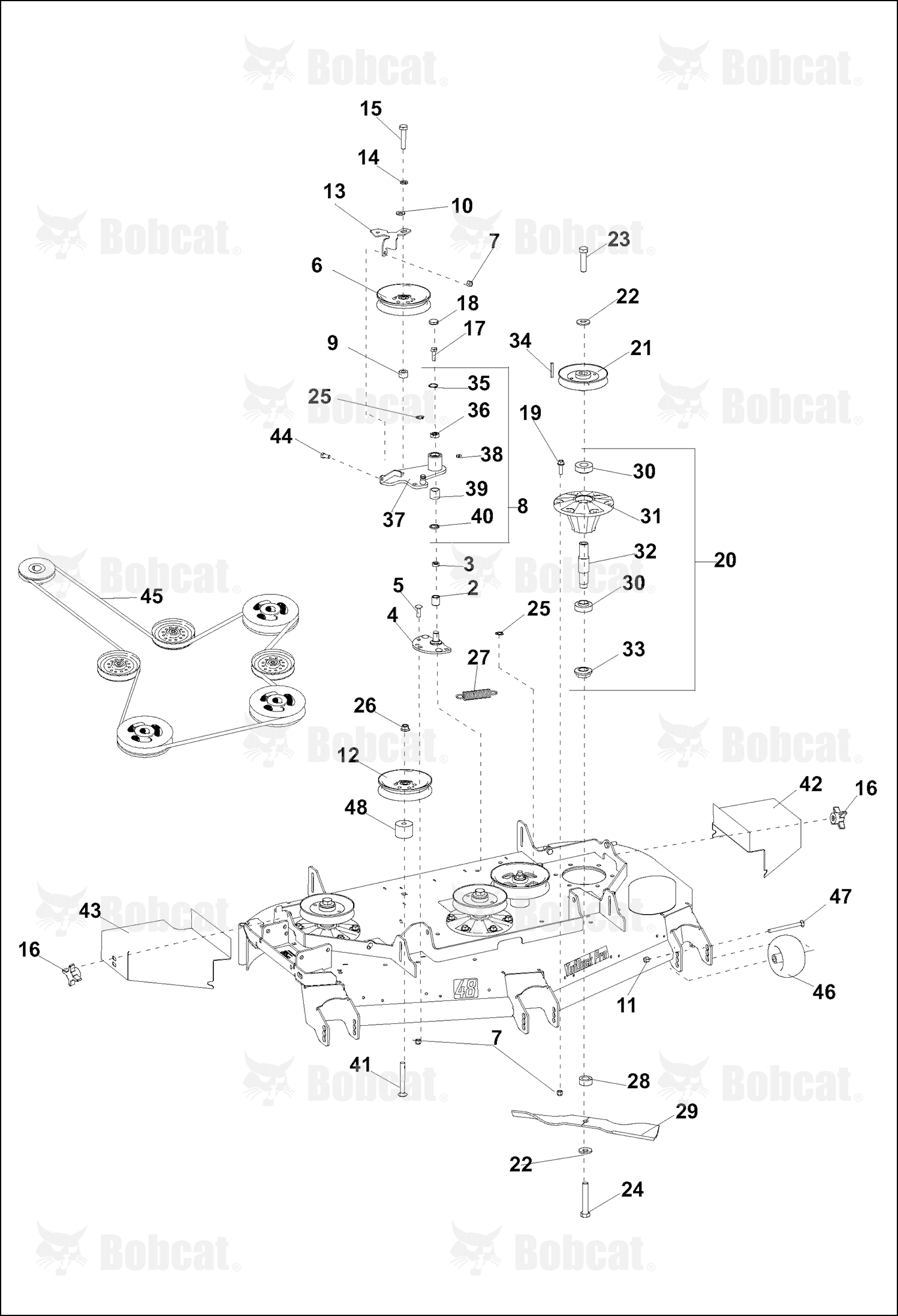 Weldment-Idler Arm