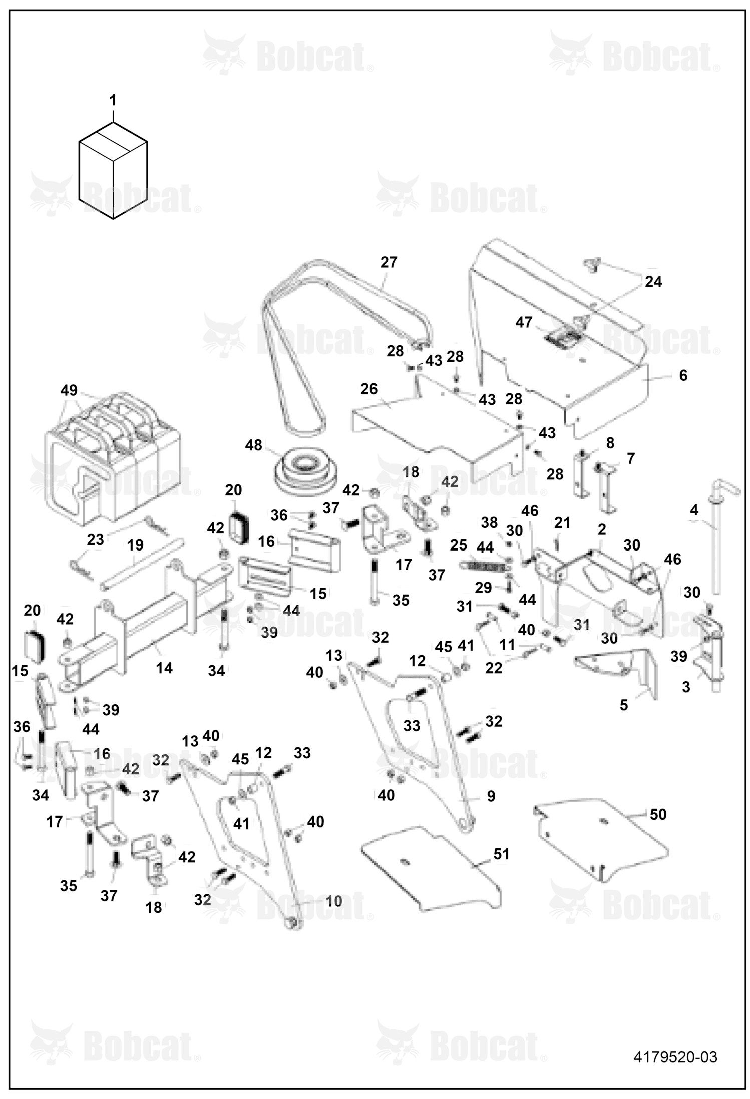 Belt-V, Blower 52 Deck