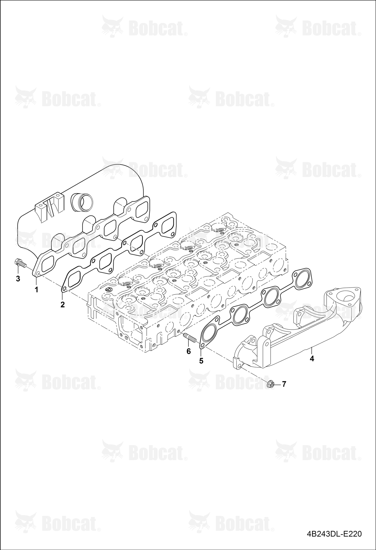Gasket Manifold Intake