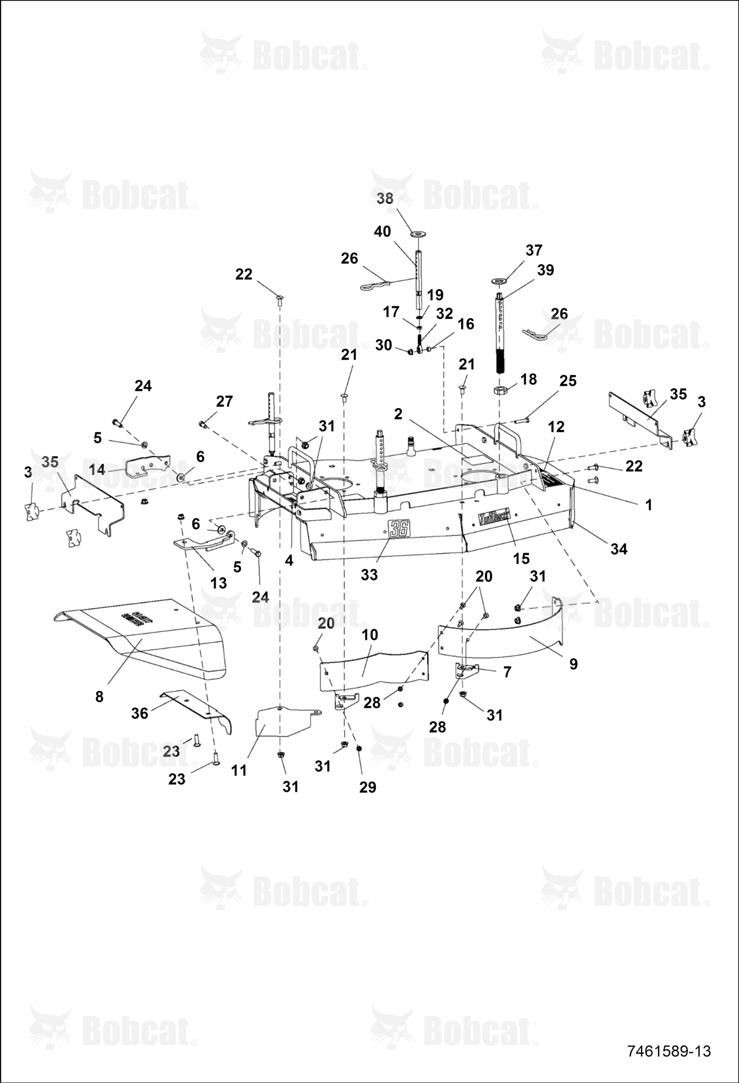 Bracket-Baffle Mntng