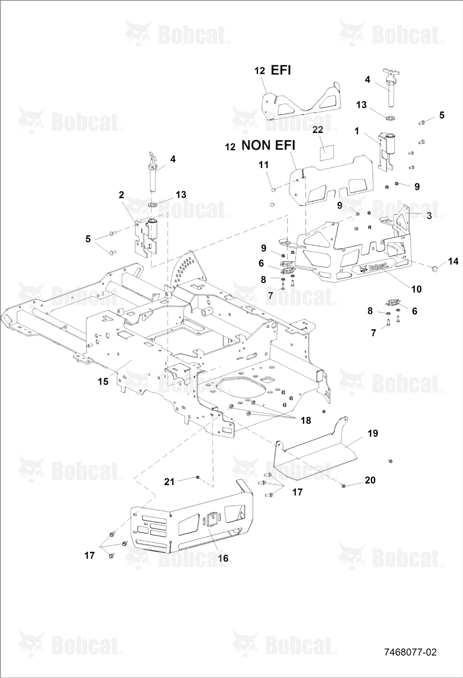 Bracket-Engine Wrap Long