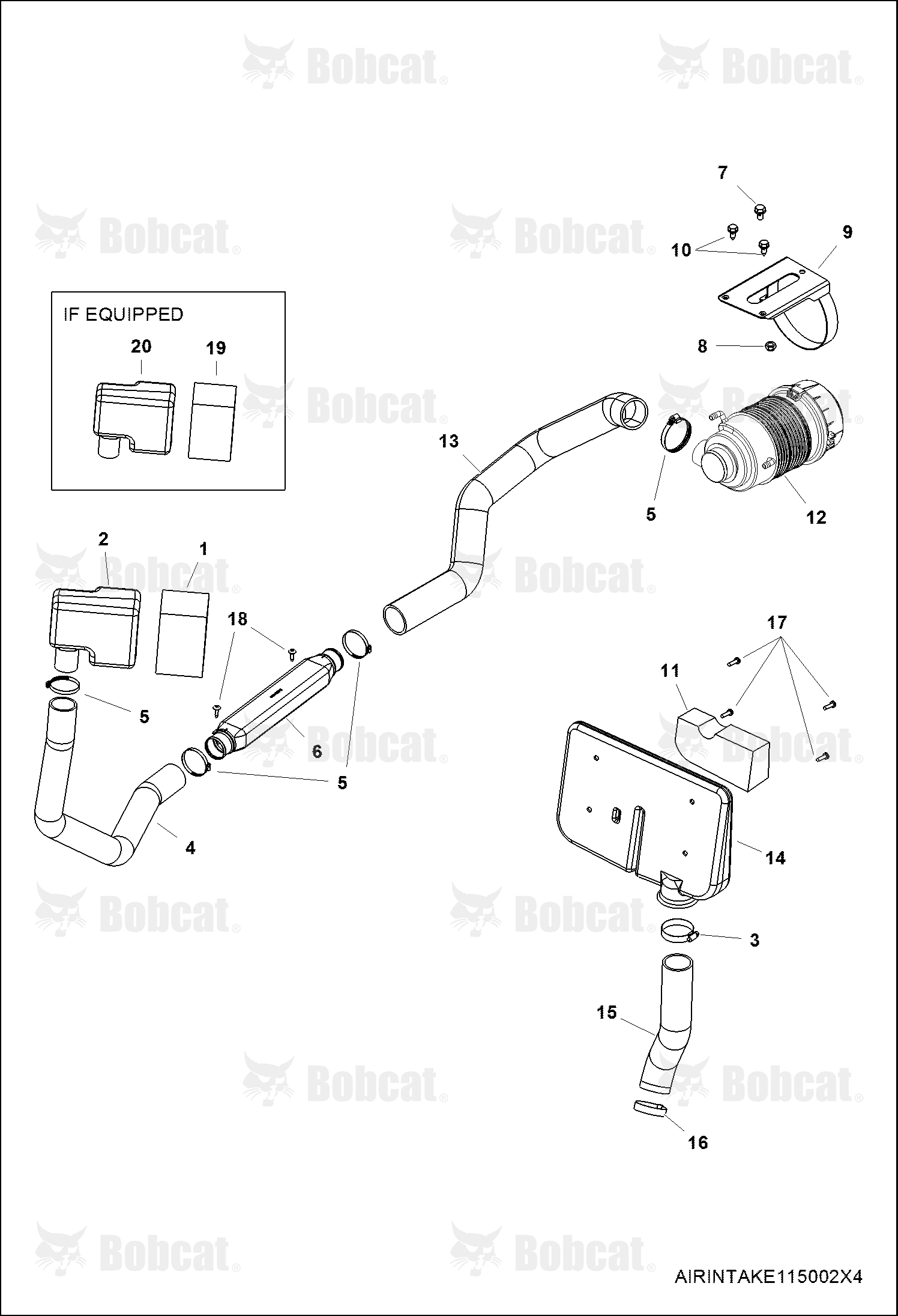 Bracket Air Cleaner Hanger
