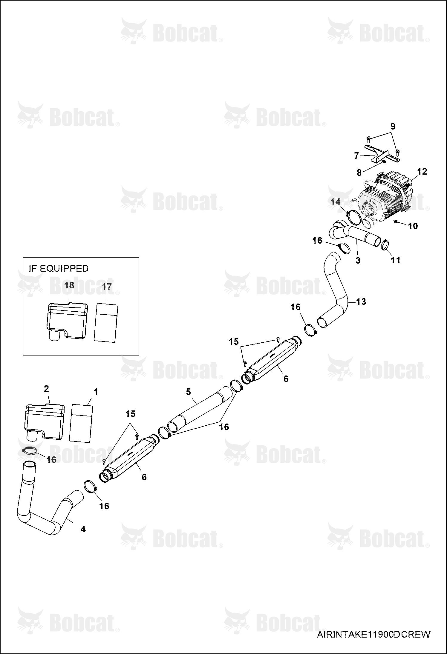 Hose Intake Diesel