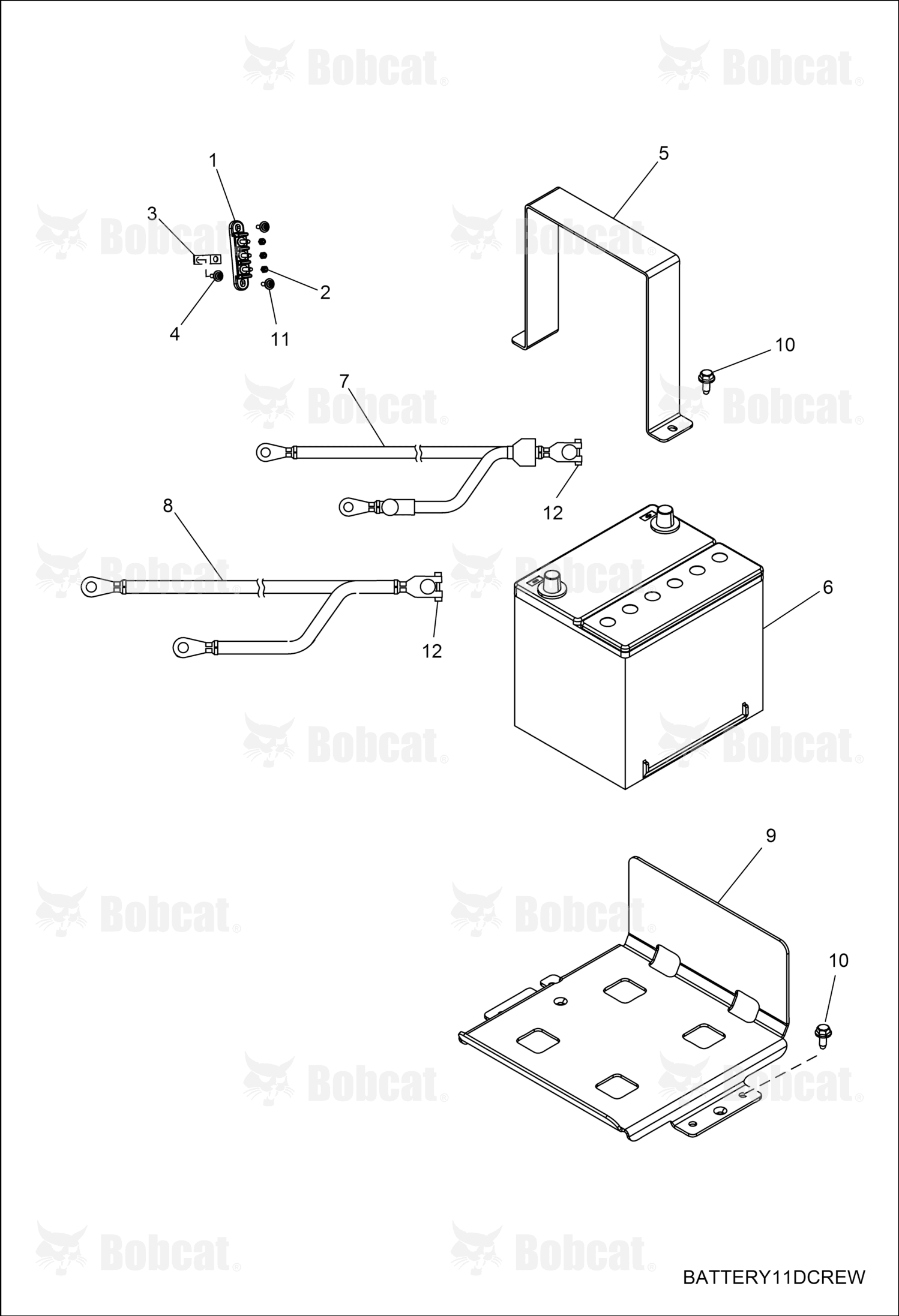 Bracket Battery