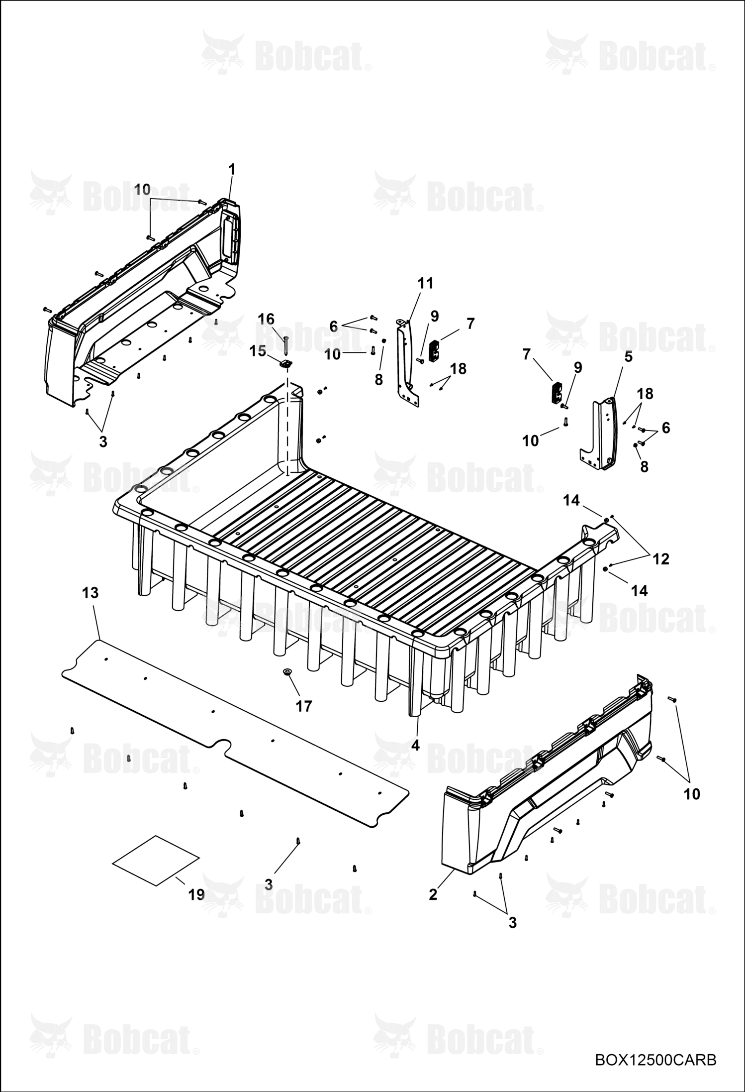 Bumper Recess 1/4 In