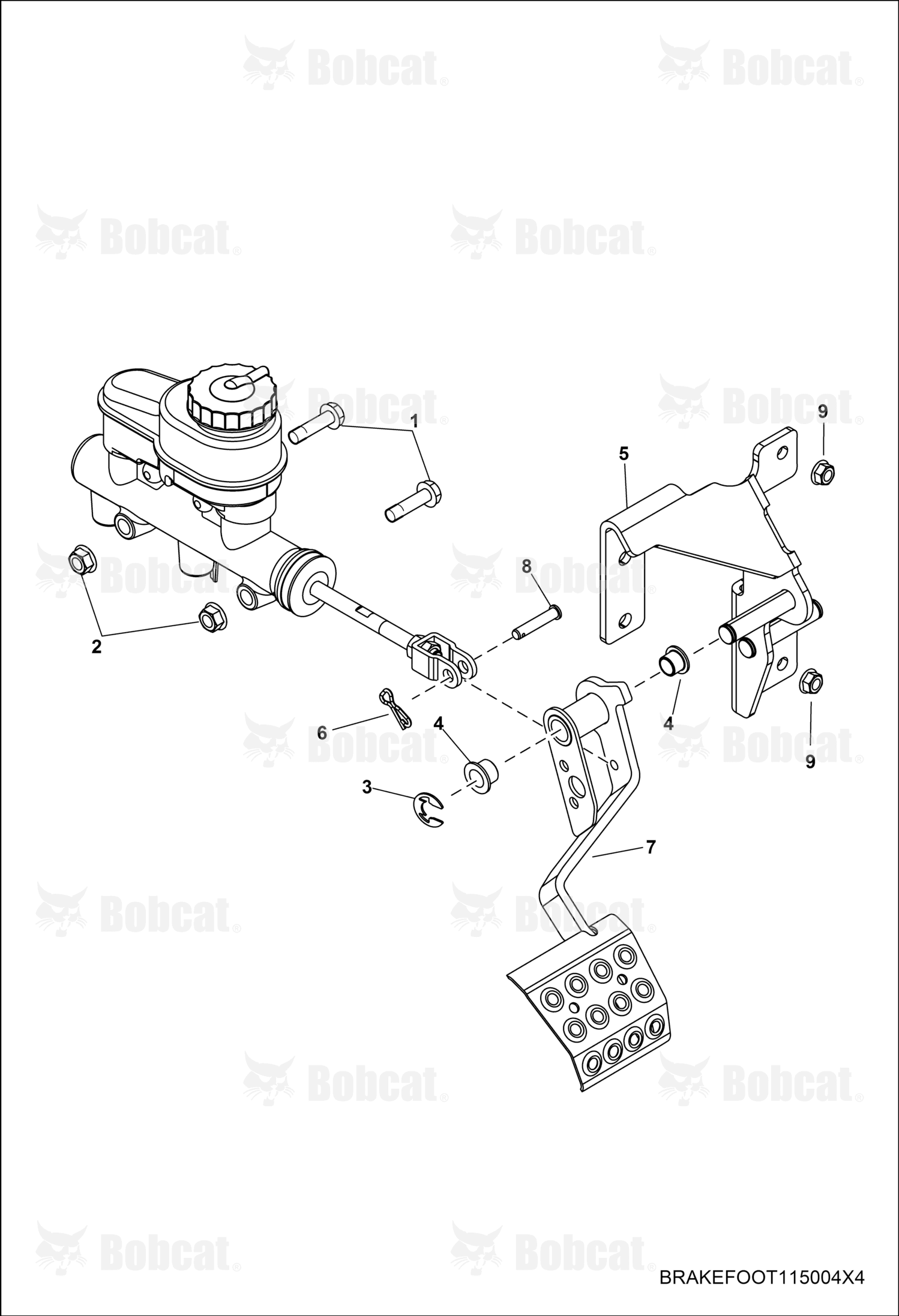 Bushing Pedal Pivot