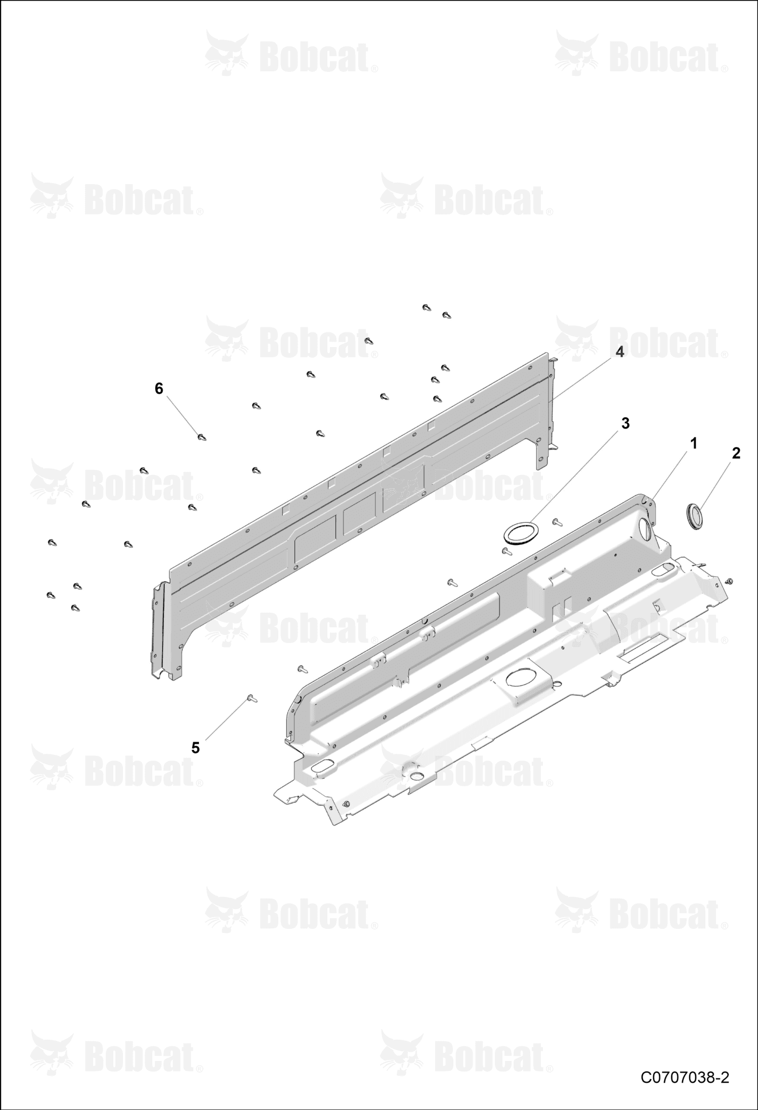 Panel Closeoff Lower