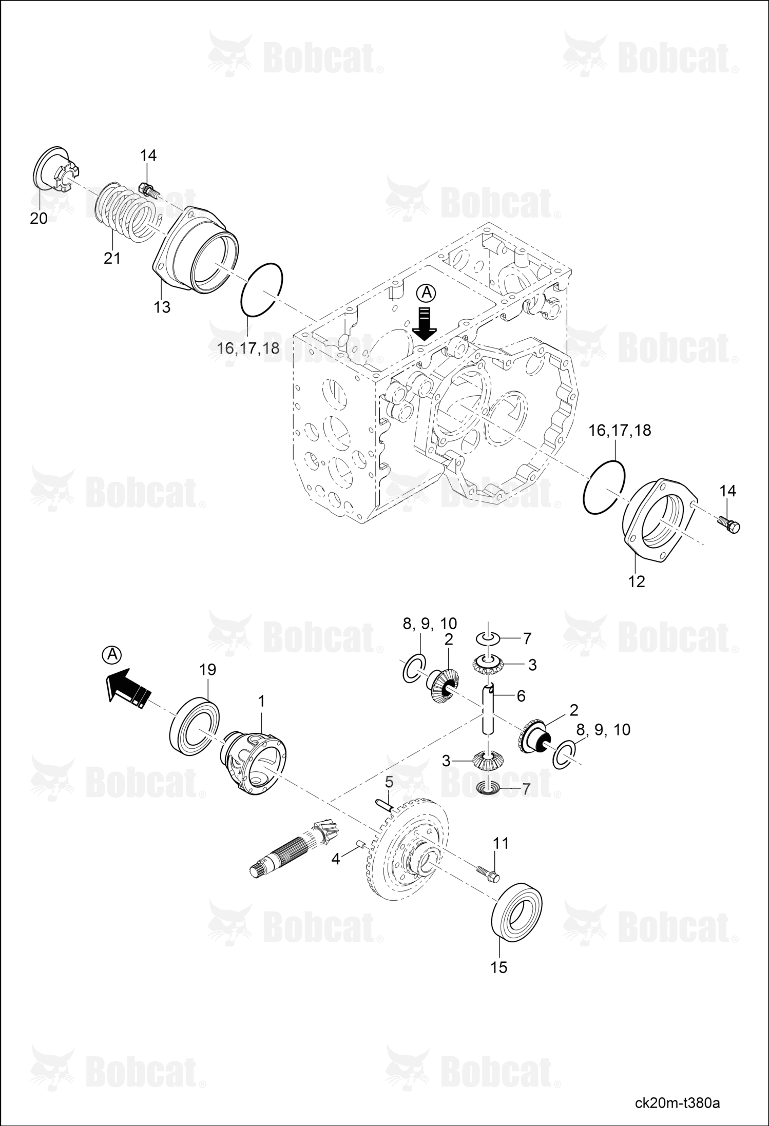 Shaft Differential Pinion