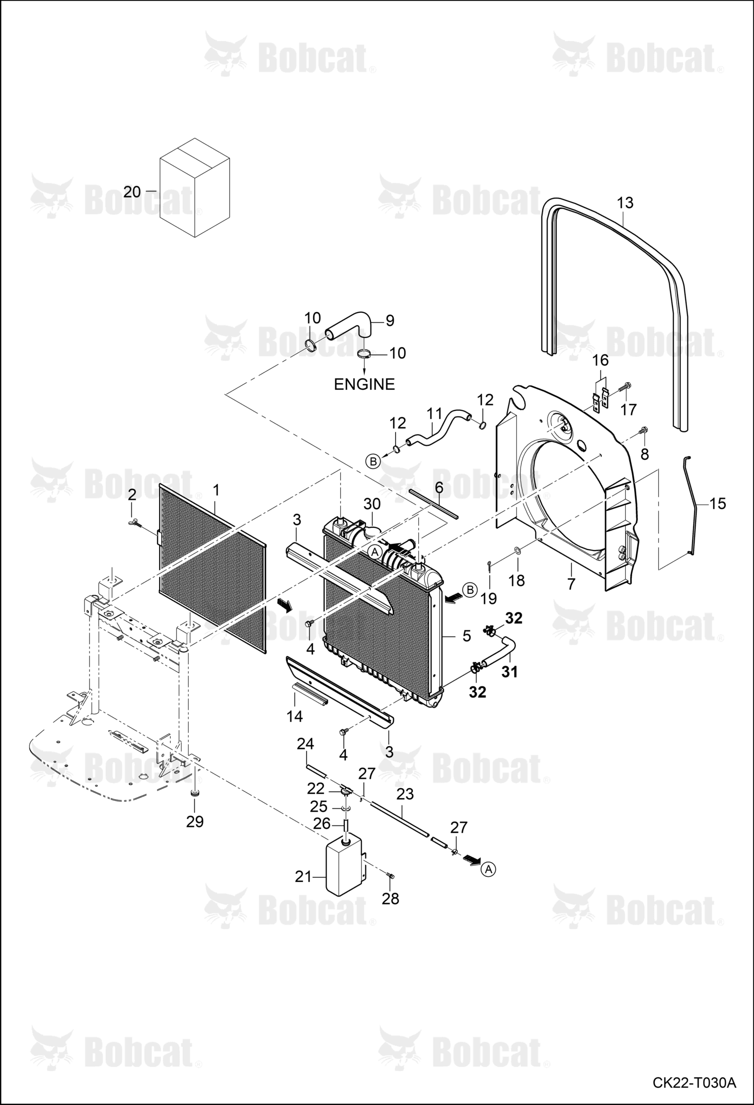 Tank Water Coolant