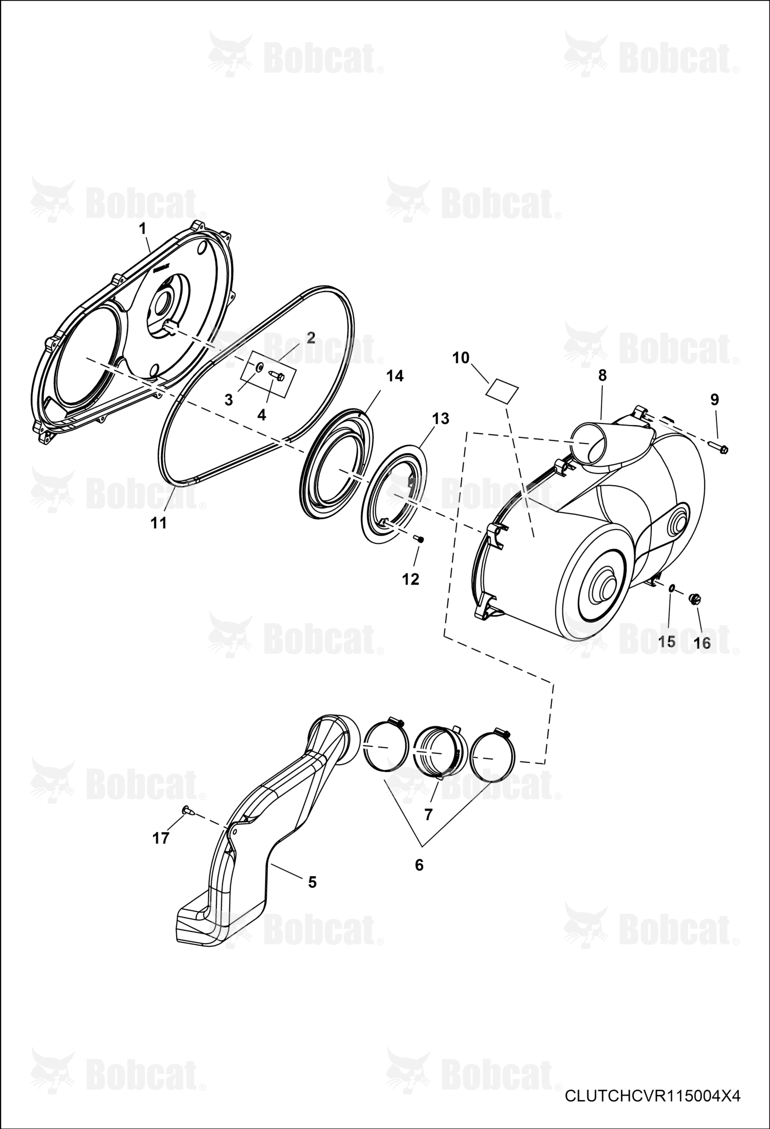 Bracket Clutch Seal