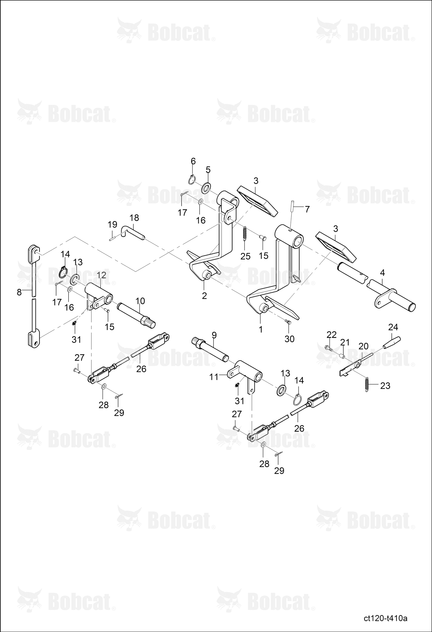 Shaft, Pedal