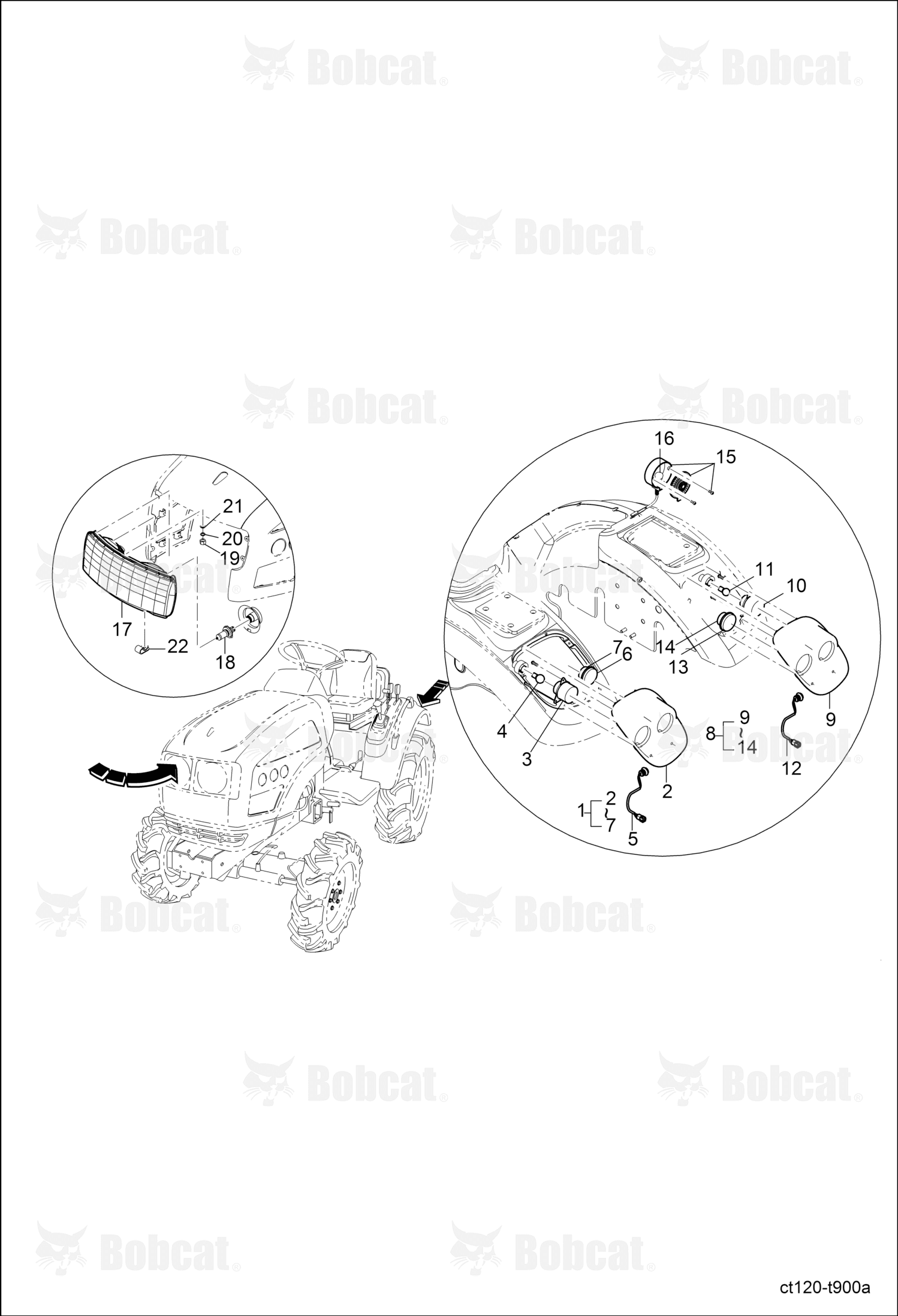 Light, Rear Left Hand