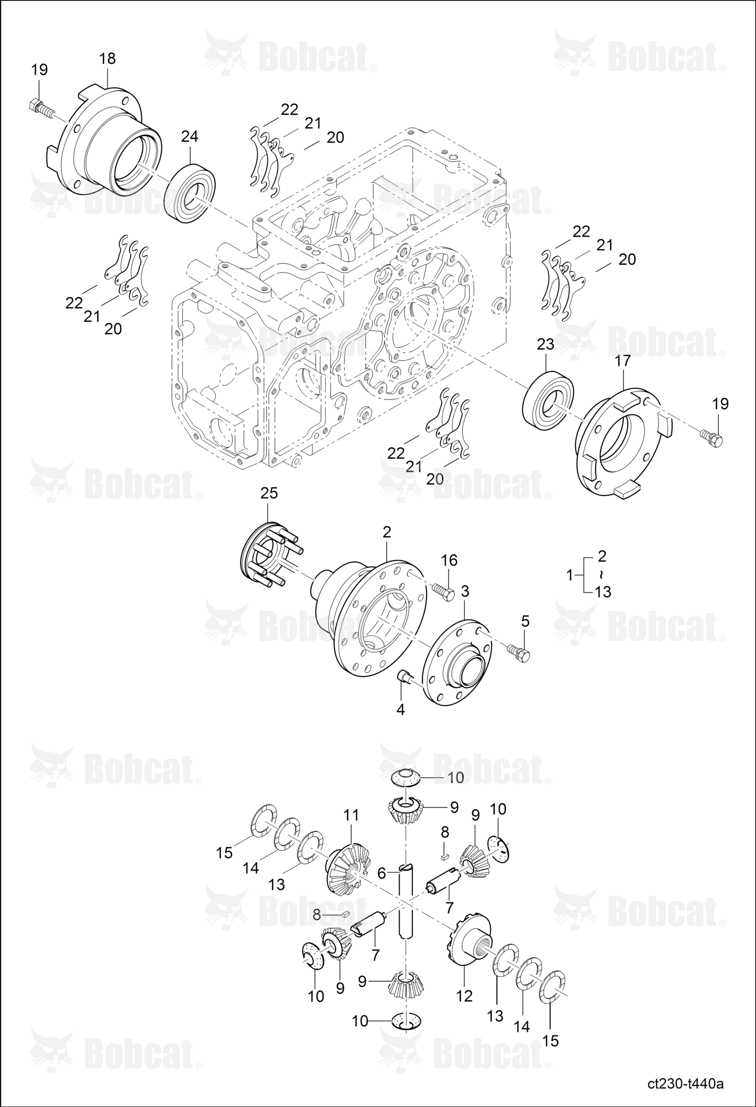 Shaft Diff Pinion 2