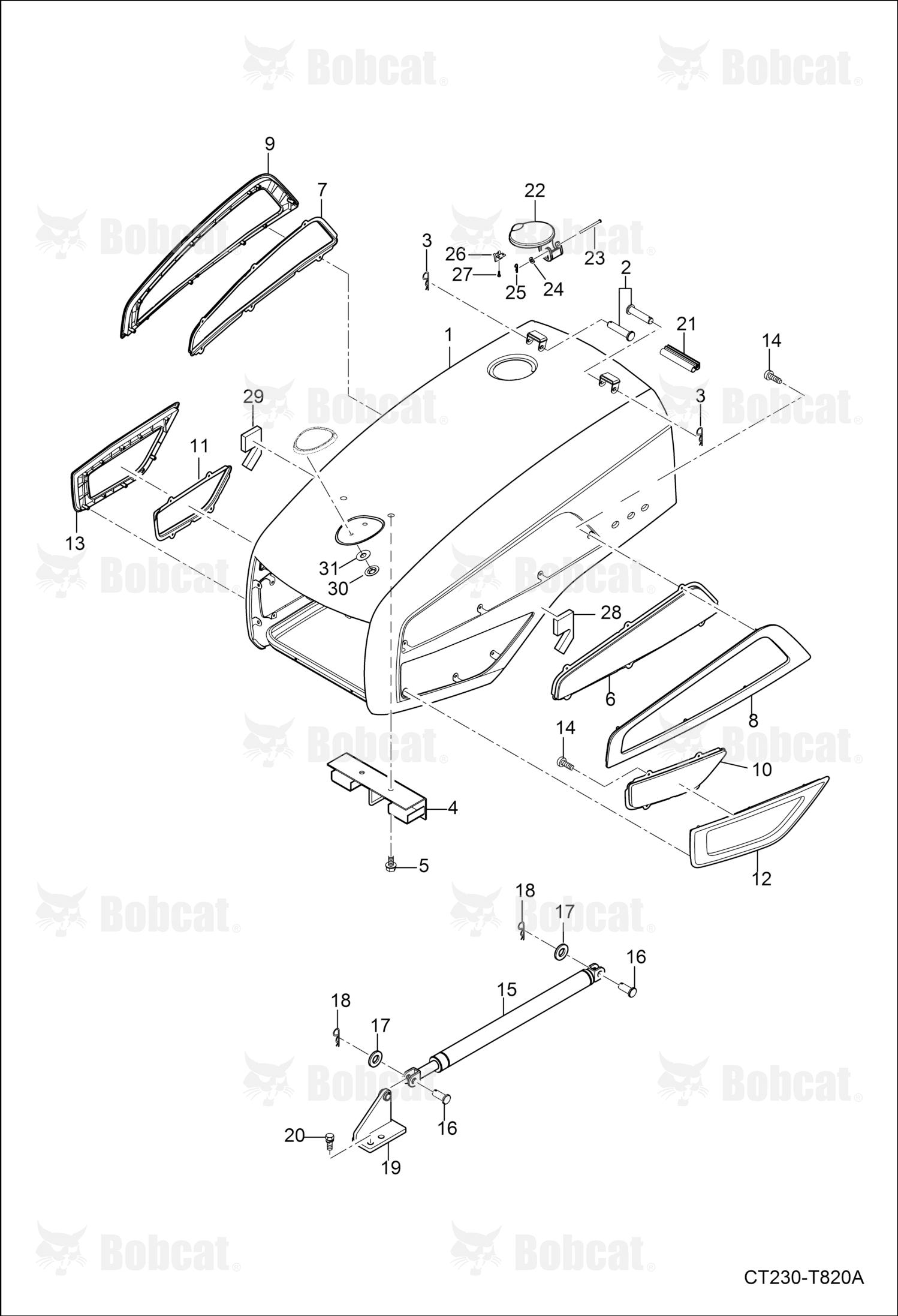 Cover, Hood