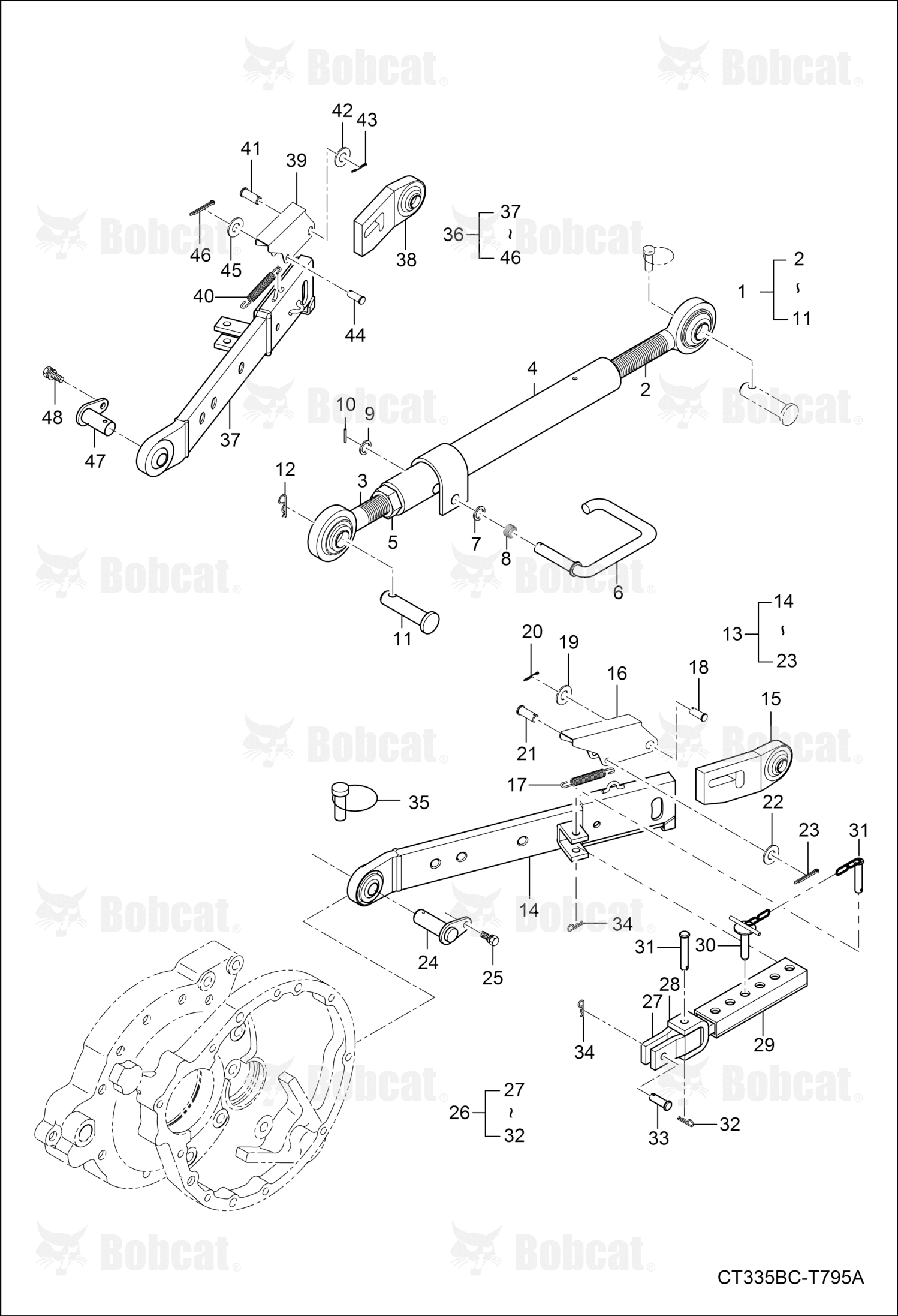 Bar, Sway Assembly