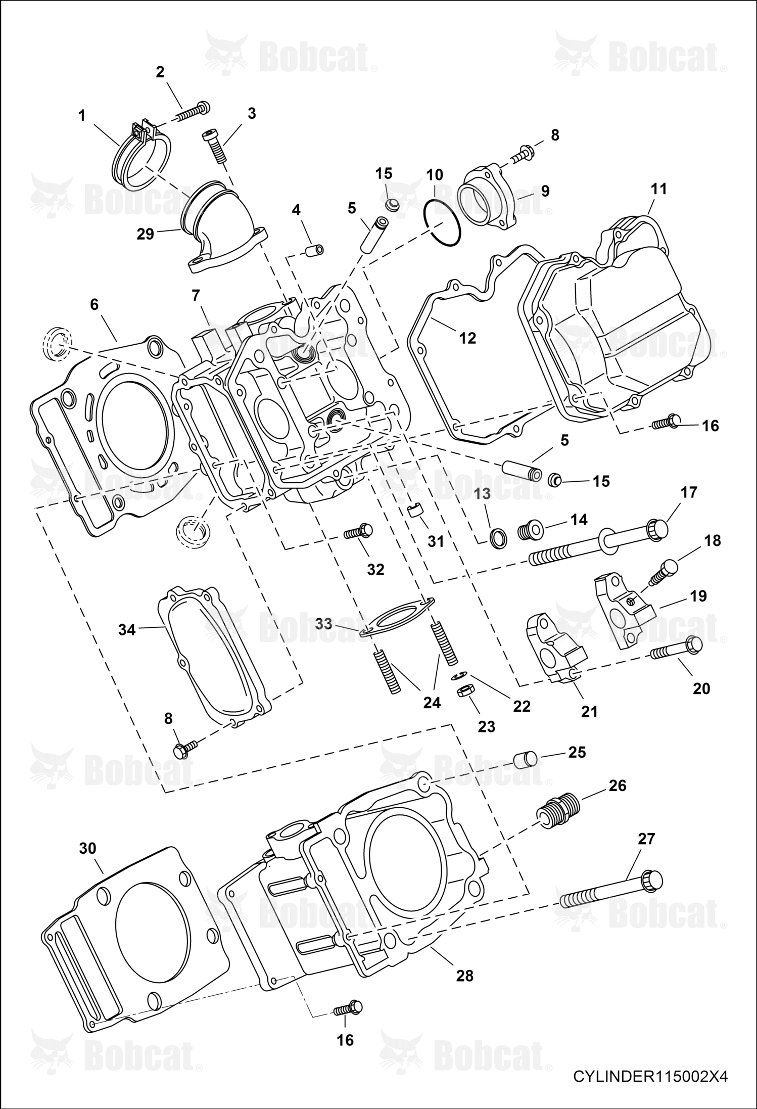 Seal, Exhaust Valve