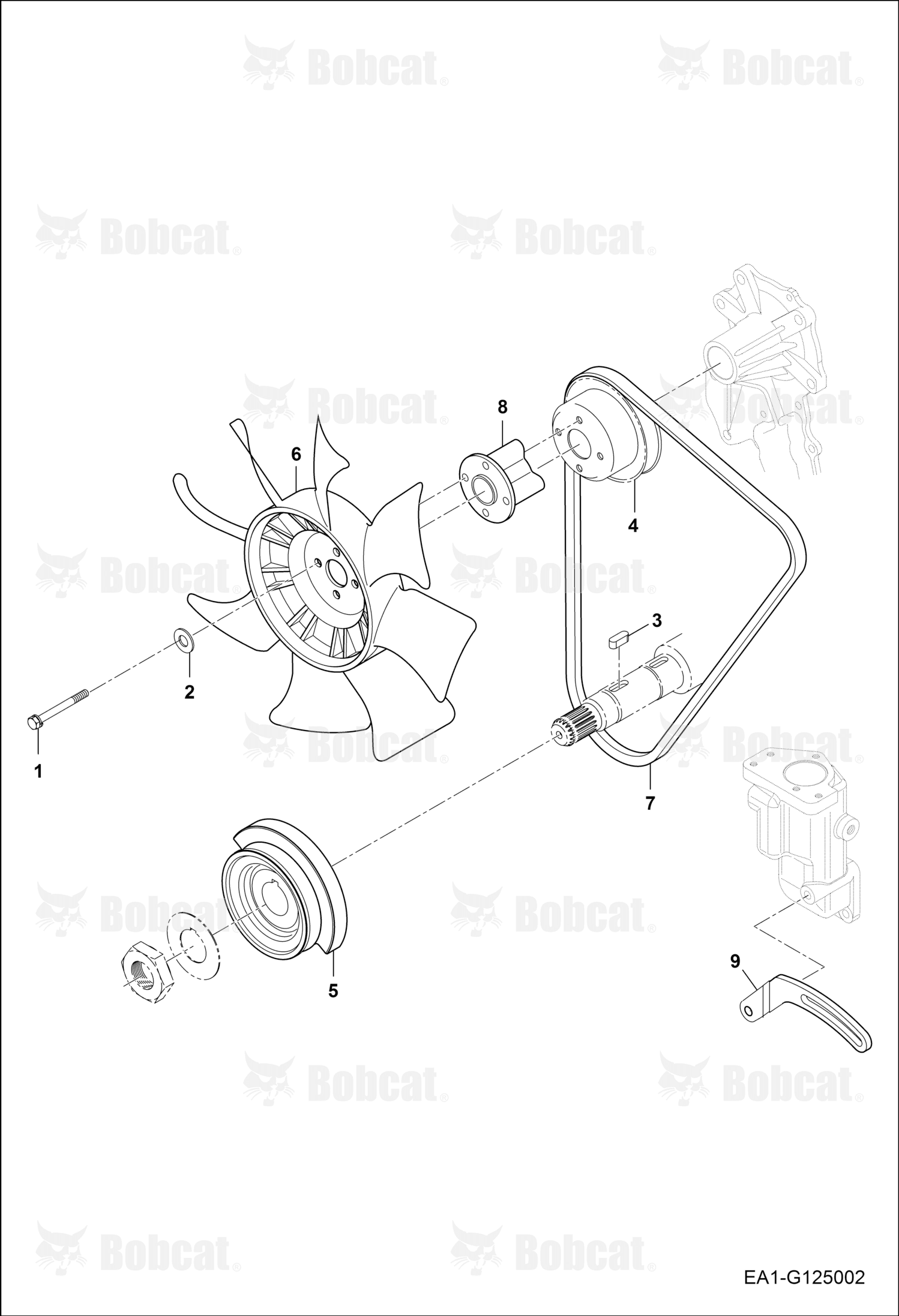 Pulley Fan Drive