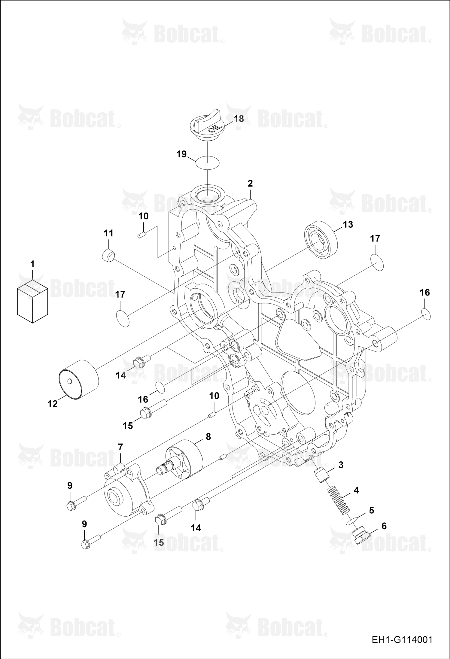 Case Gear Assembly