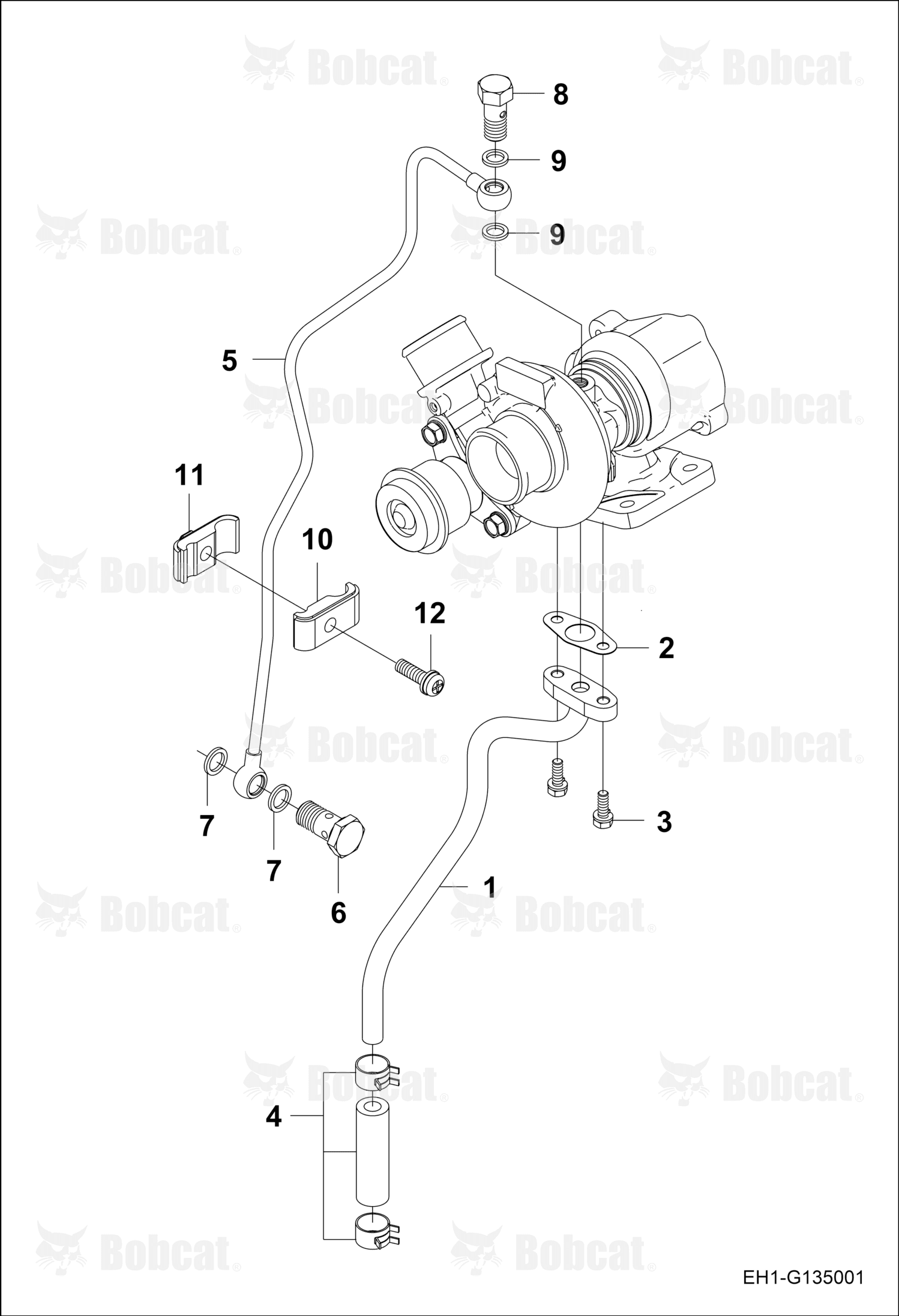 Pipe Oil Drain Assembly