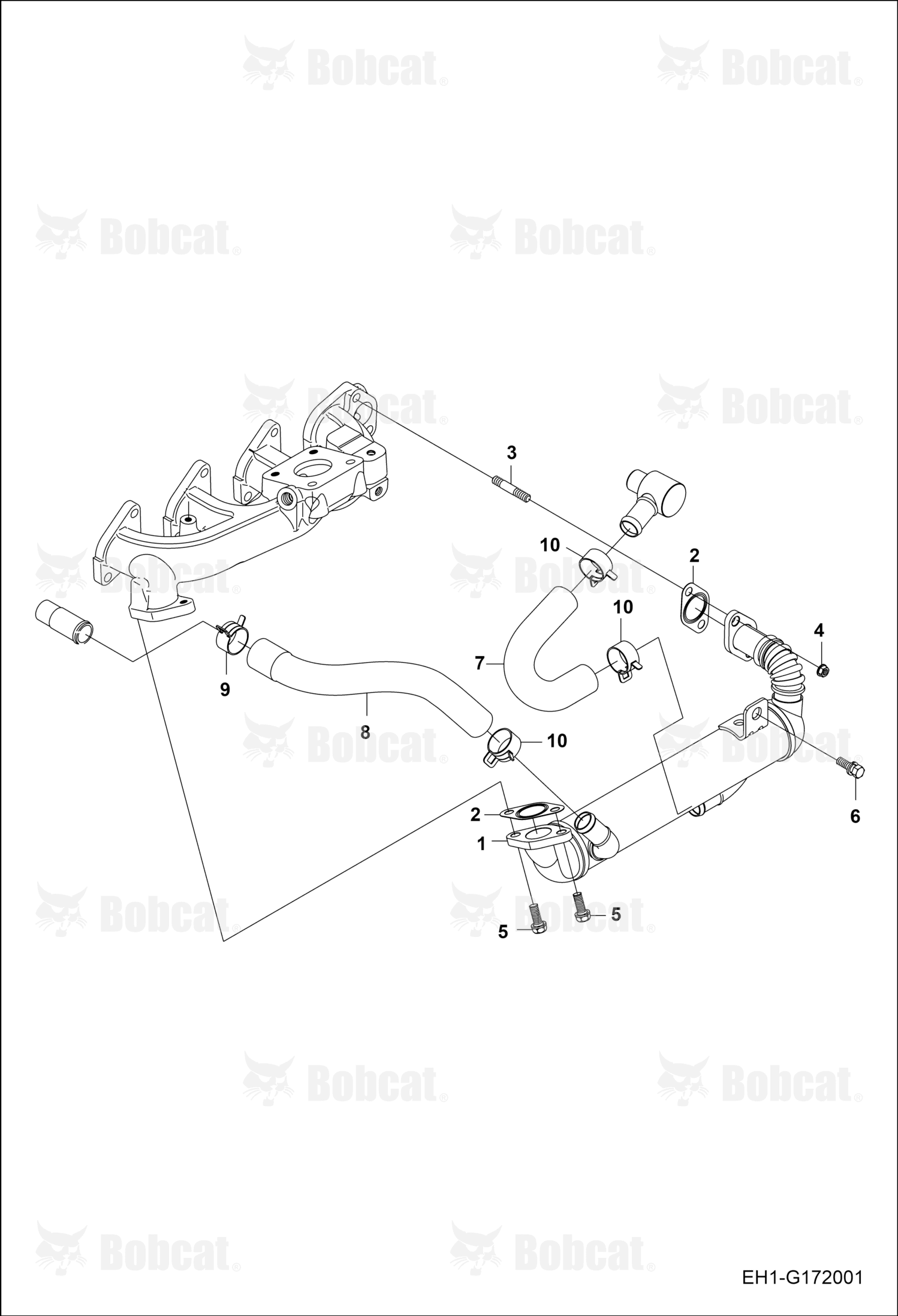 Cooler Egr Assembly