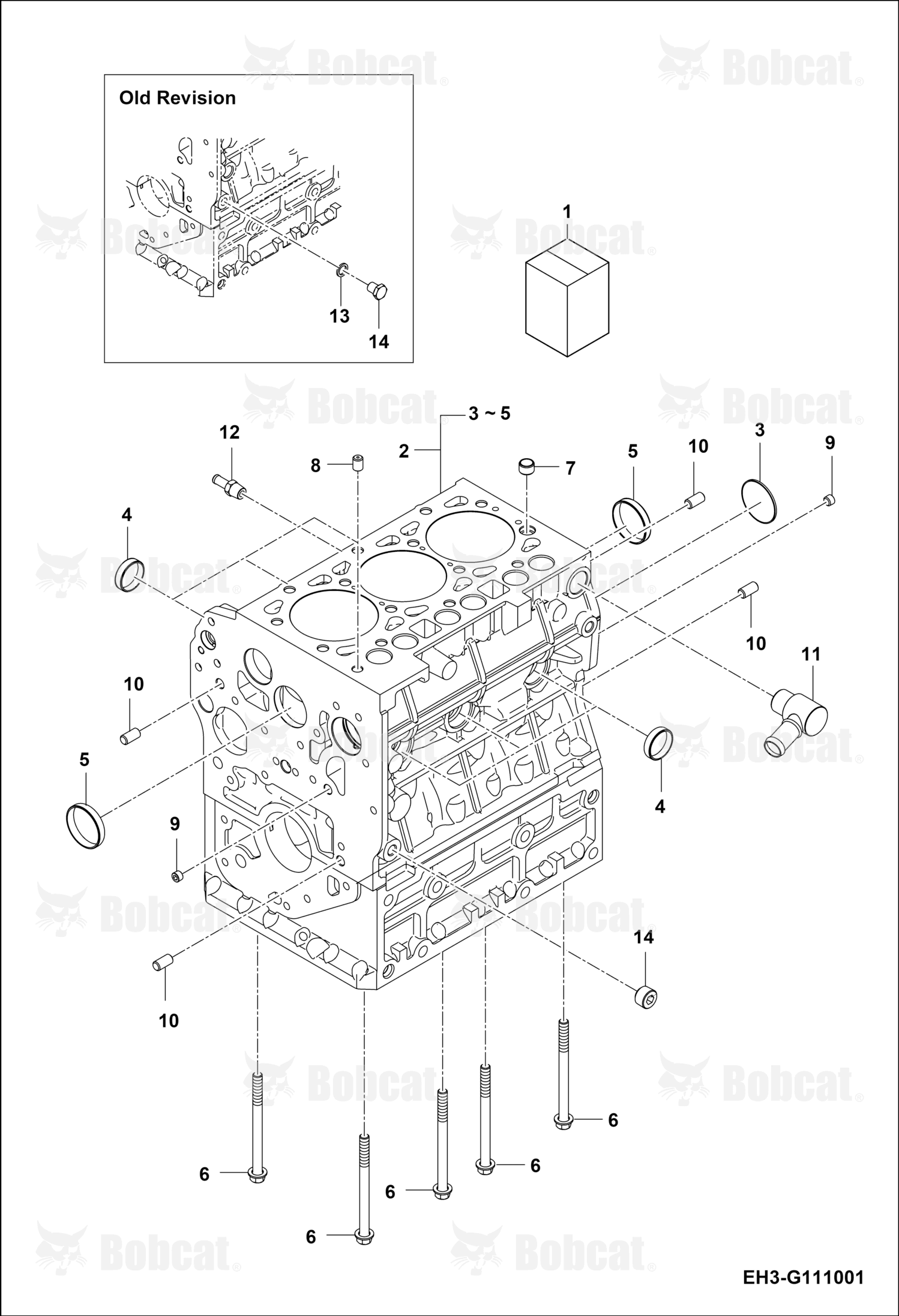 Cylinder Block Assembly