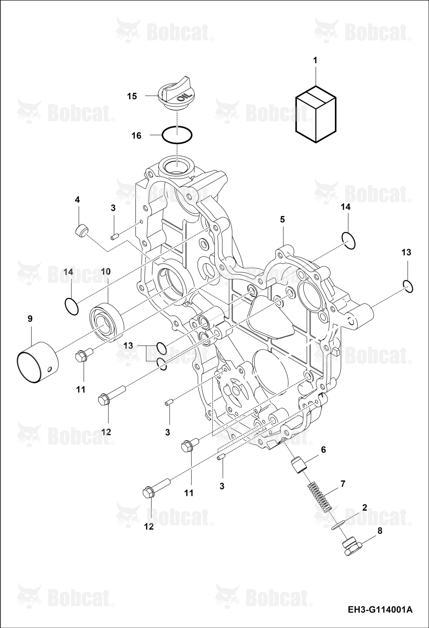 Plug Oil Filter Assembly