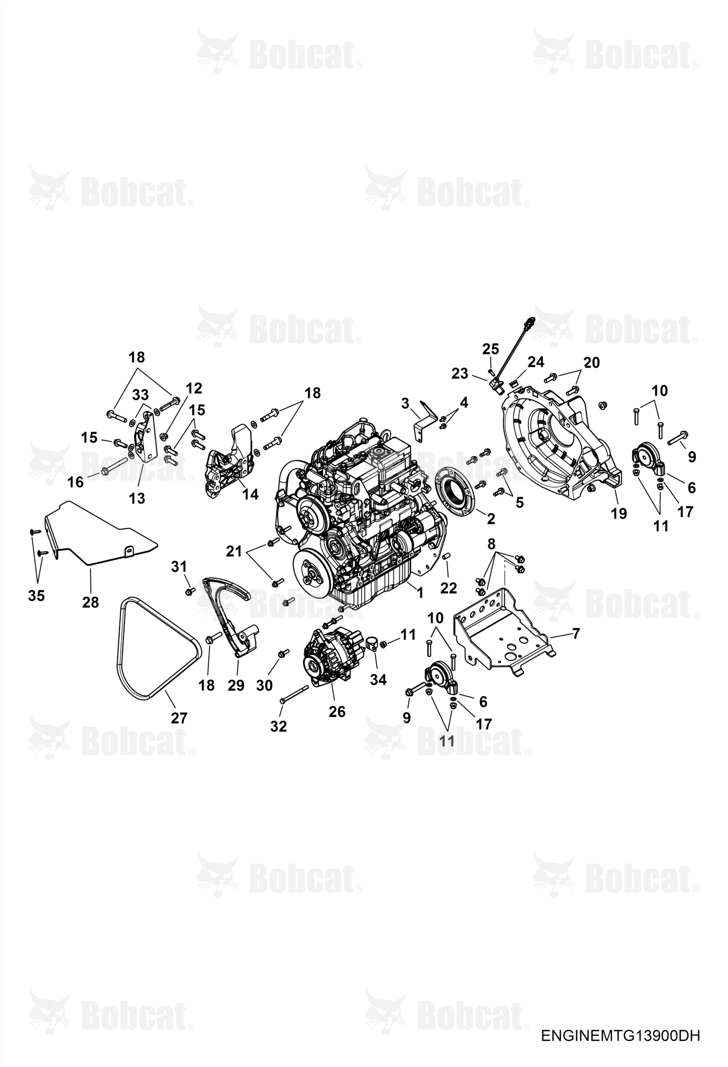Bolt, Flange