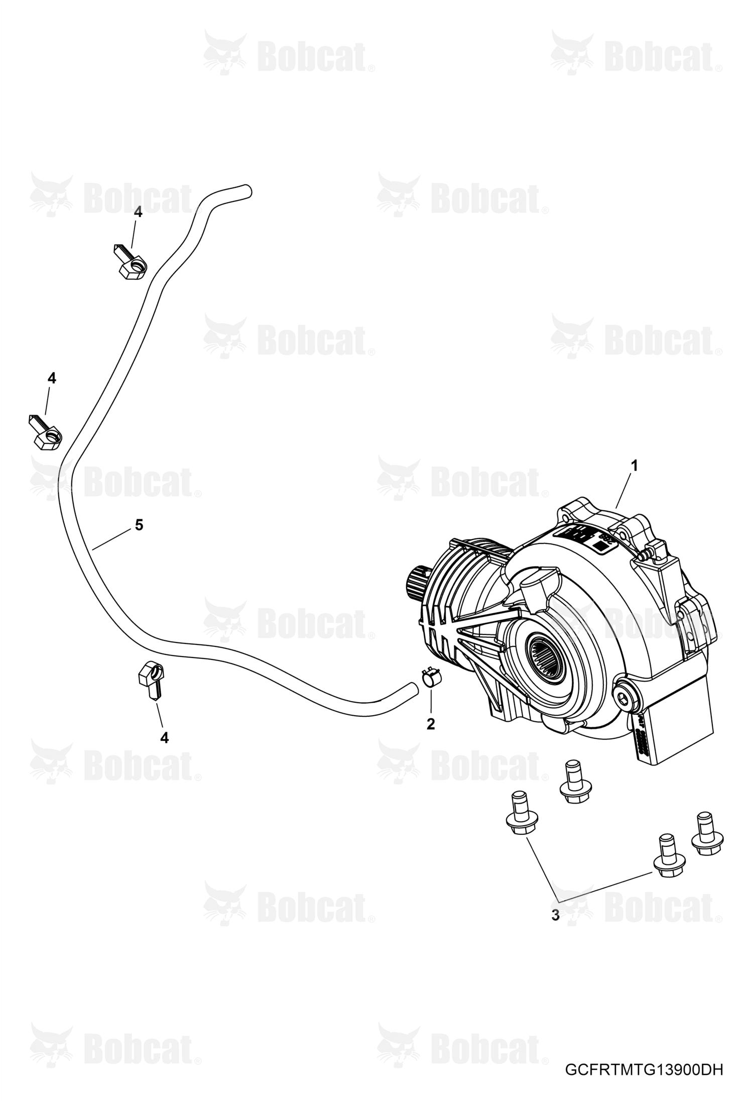 Gearcase, Front Assembly