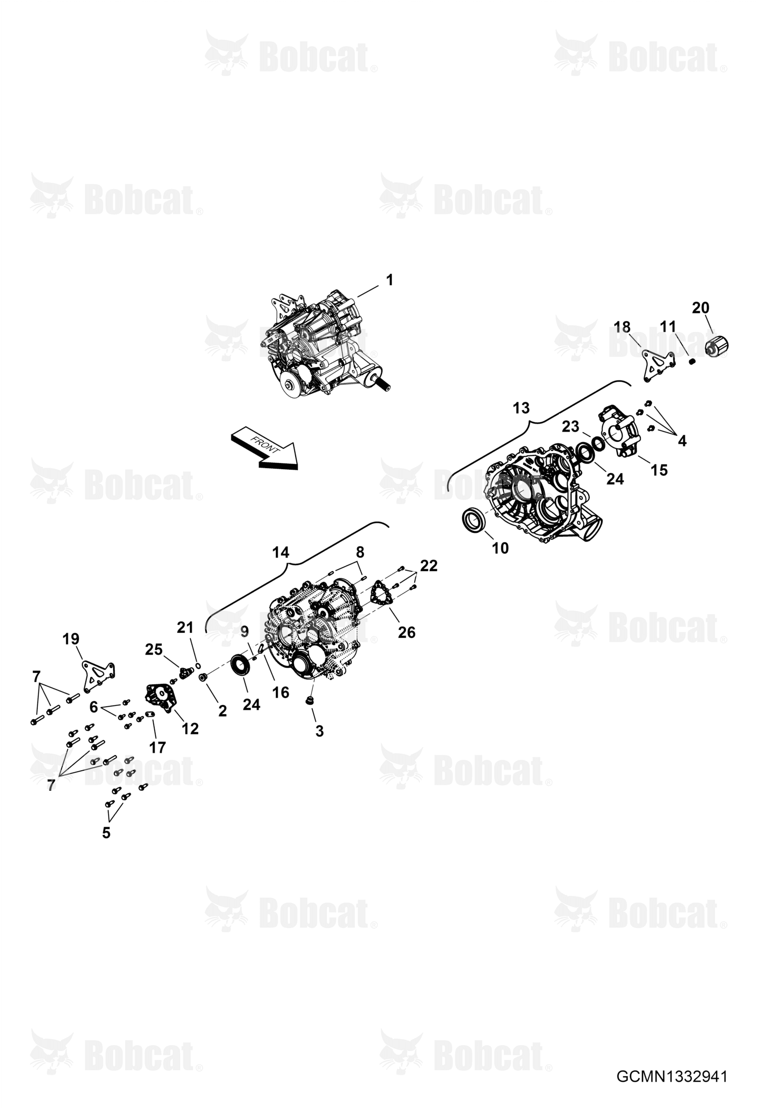 Housing, Left Hand Assembly