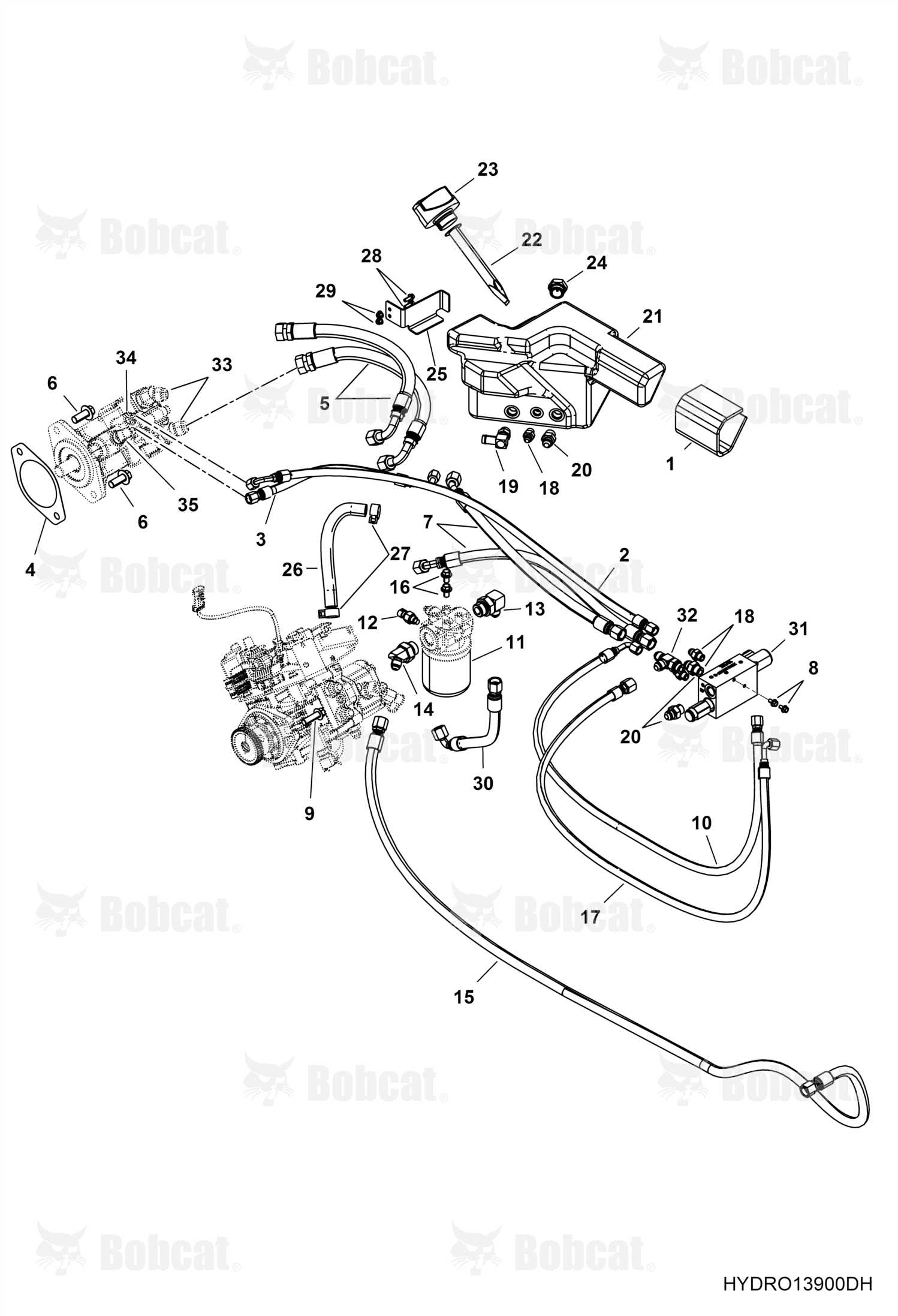 Ftg Hydraulic 45 Elbow