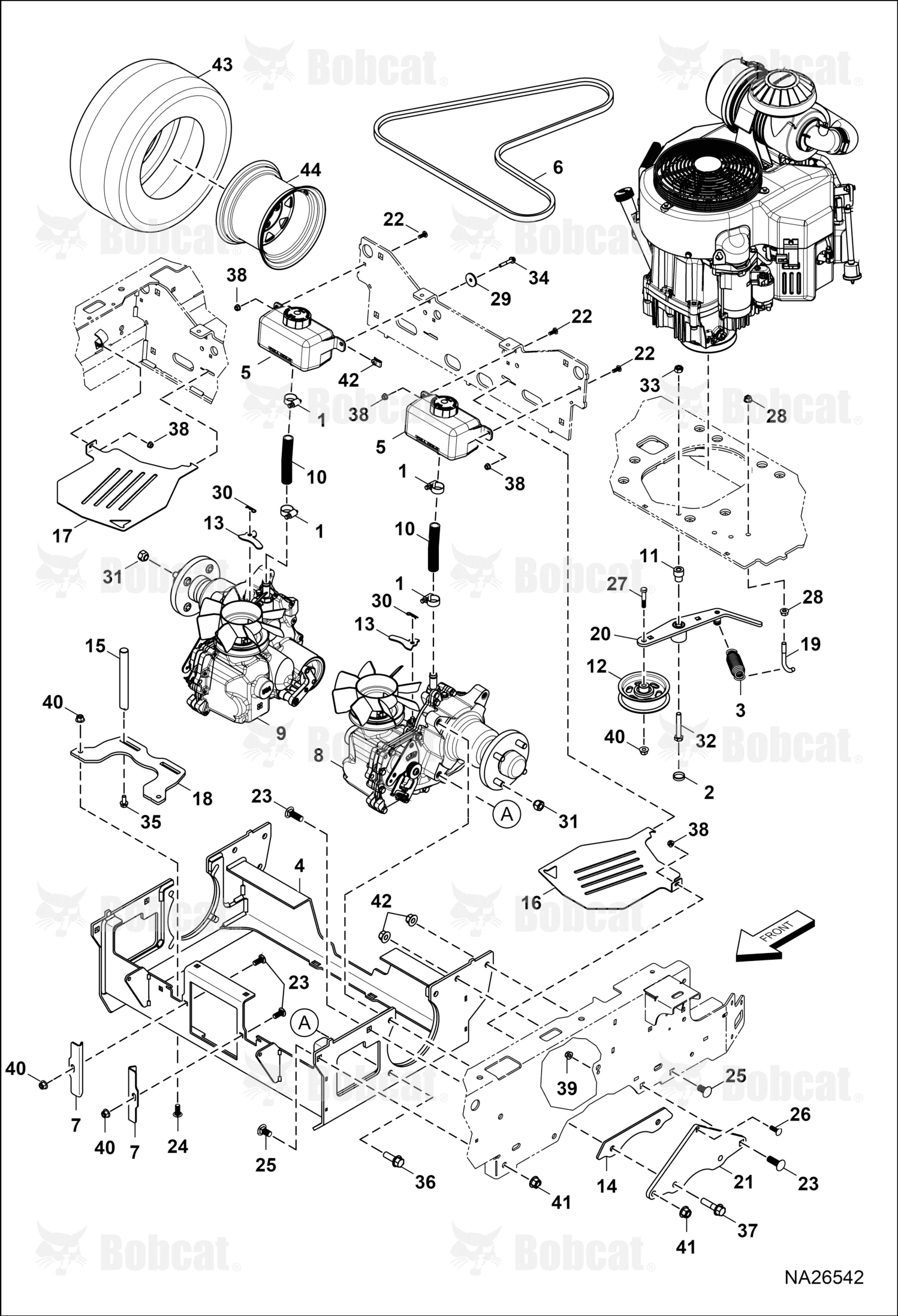 Wheel Assembly 24X10.5-12
