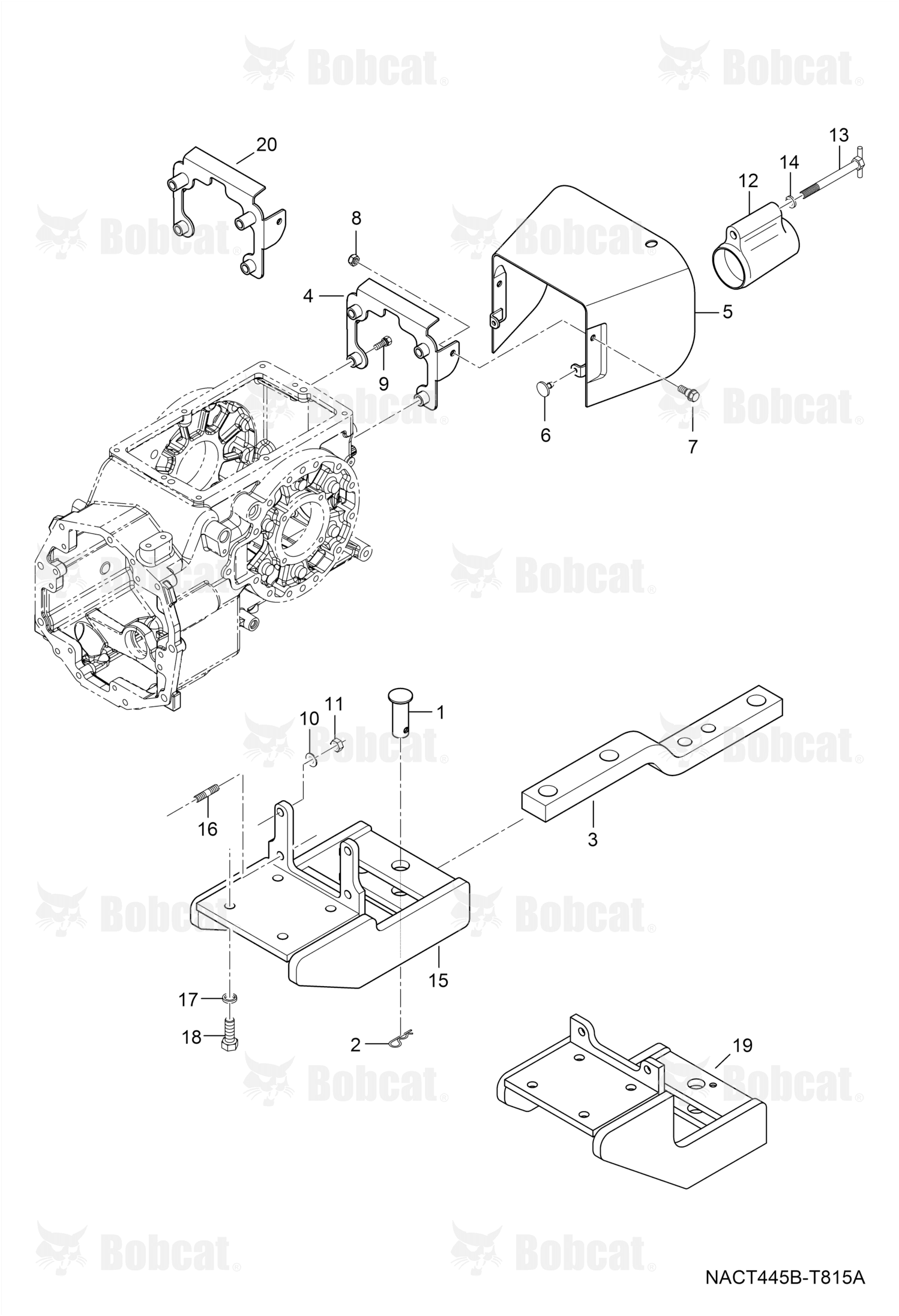 Cover PTO Shield