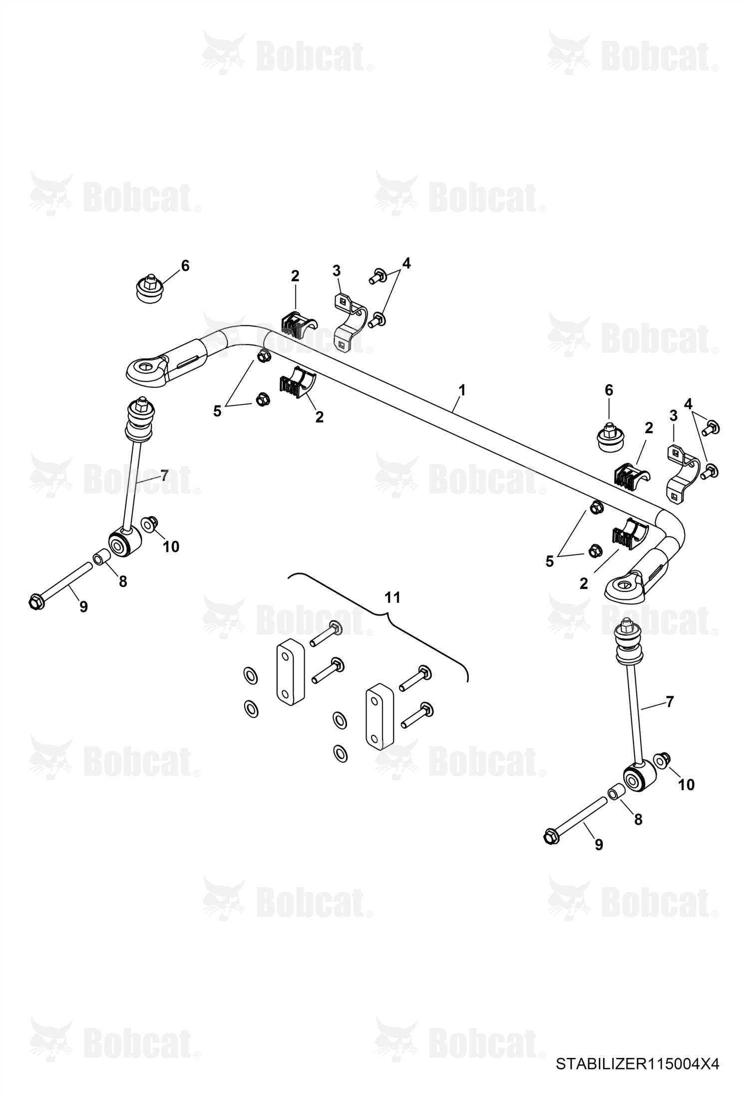 Kit, Spacer Torsion Bar