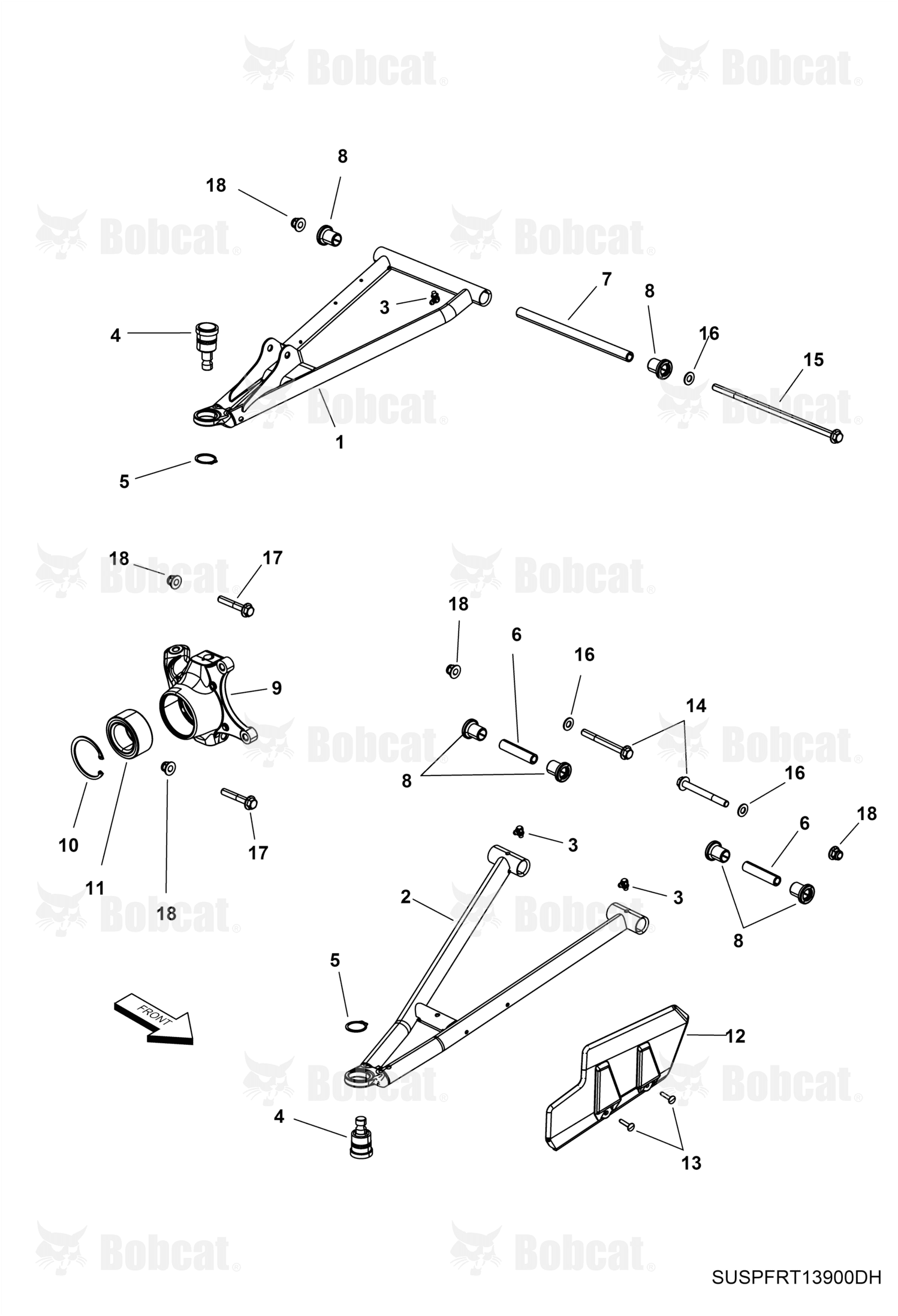 Bushing, Arm Control