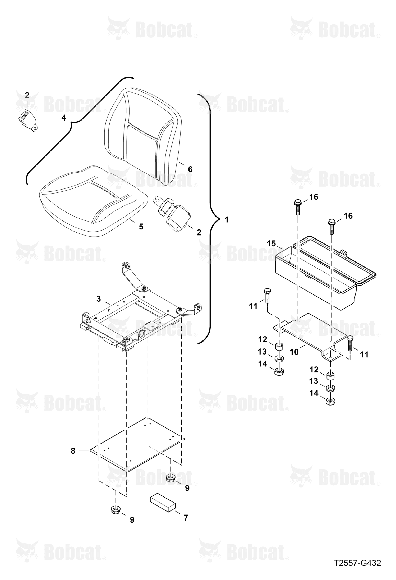 Frame Seat Suspension