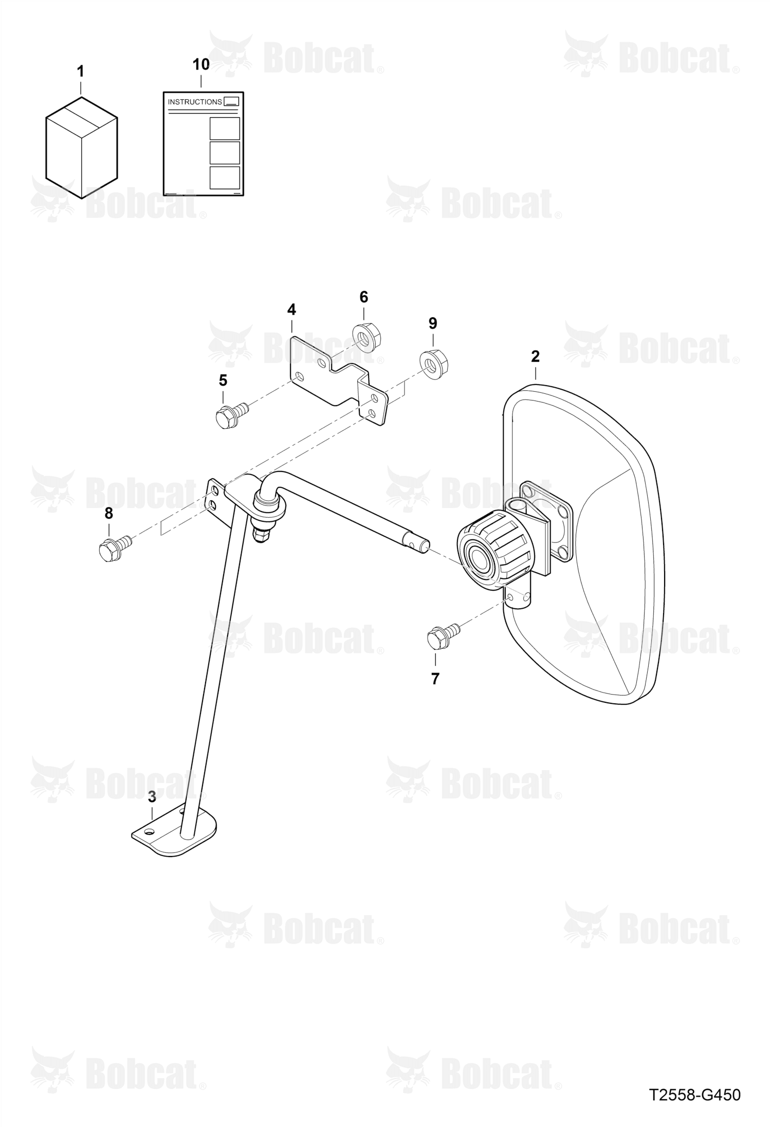 Bracket Mirror