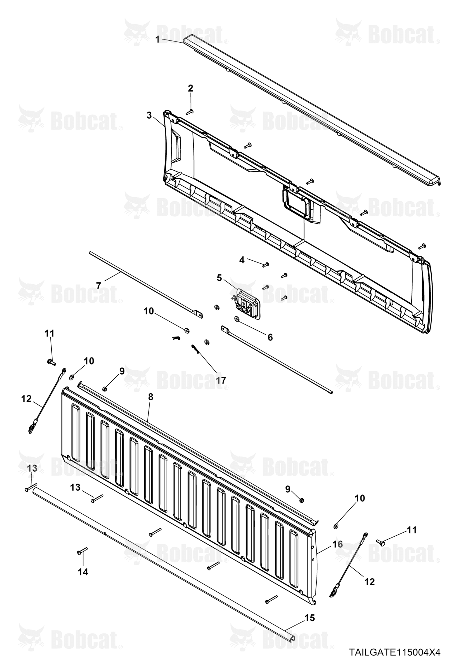 Latch, Paddle, Tailgate