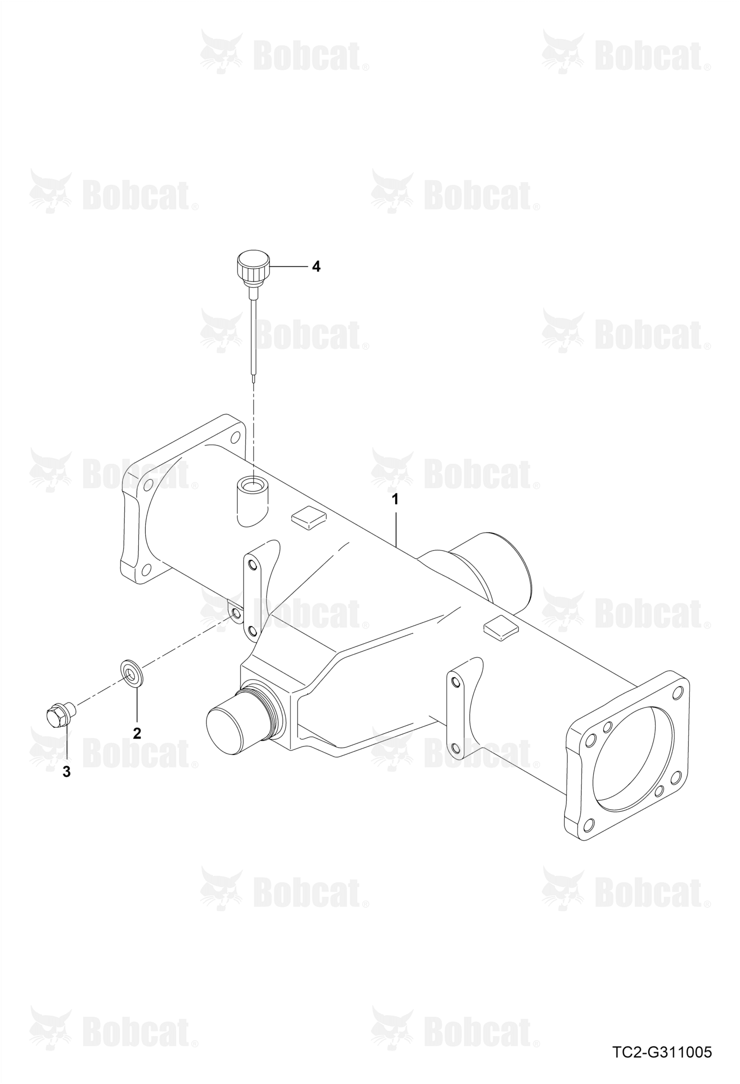 Housing Axle Front