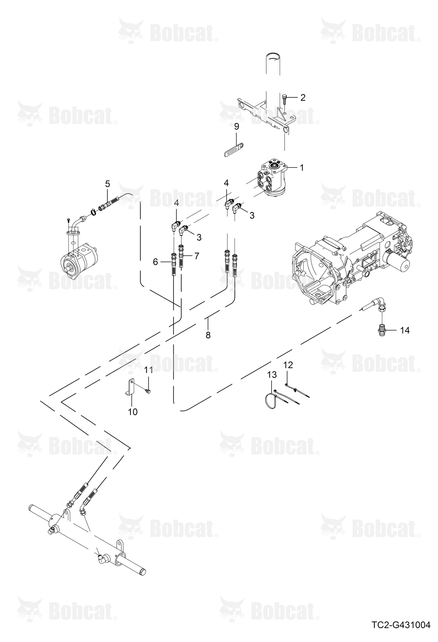 Hose Steering Pressure