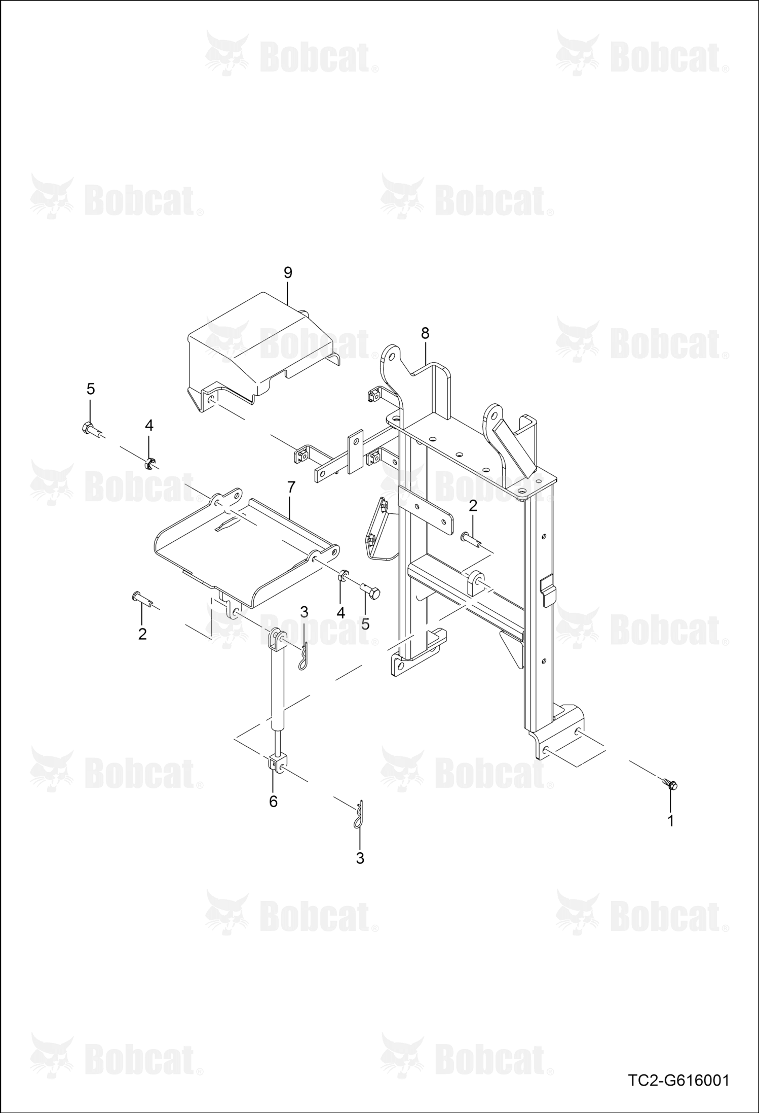 Frame Support Bonnet W/A