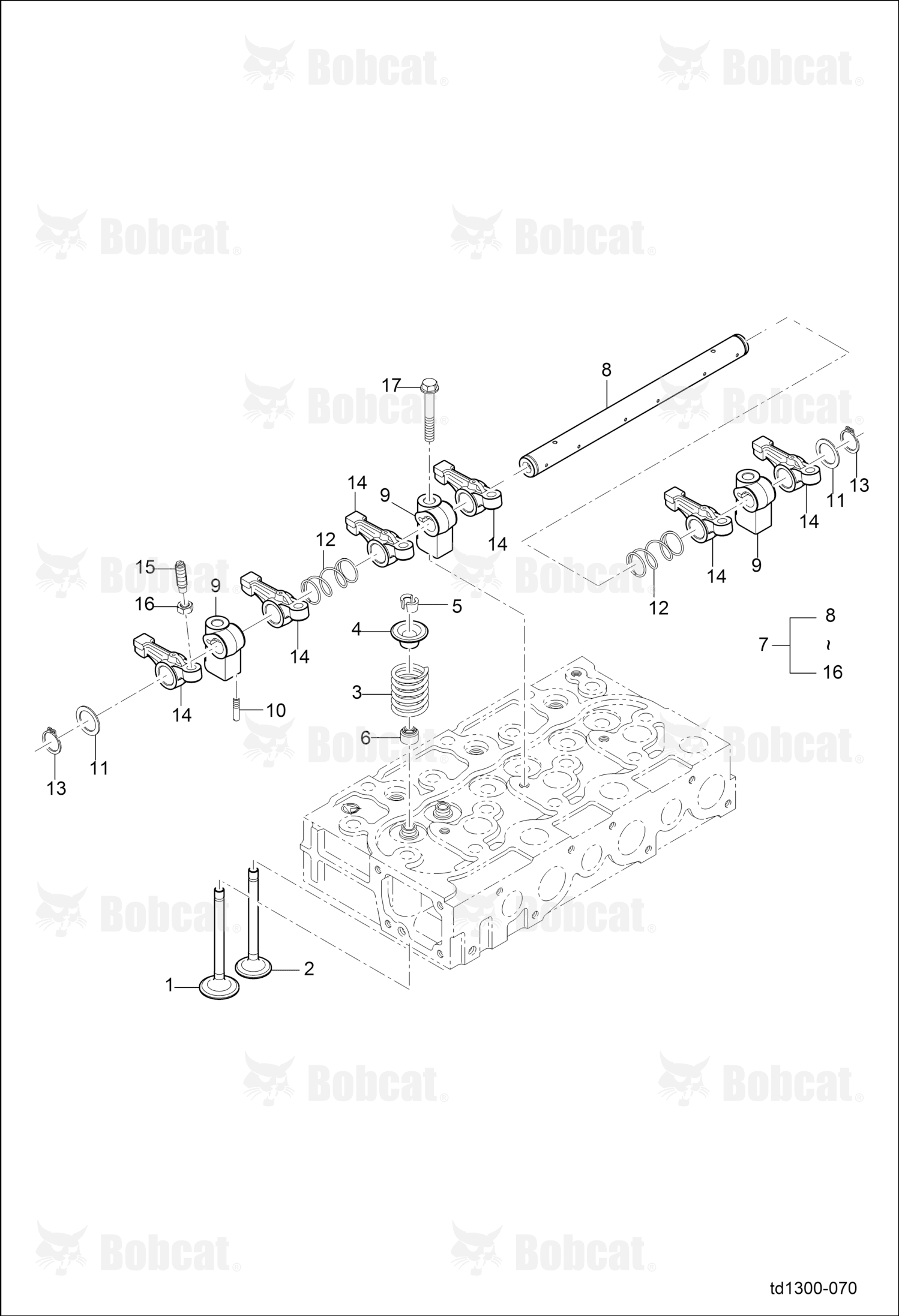 Shaft Rocker Arm