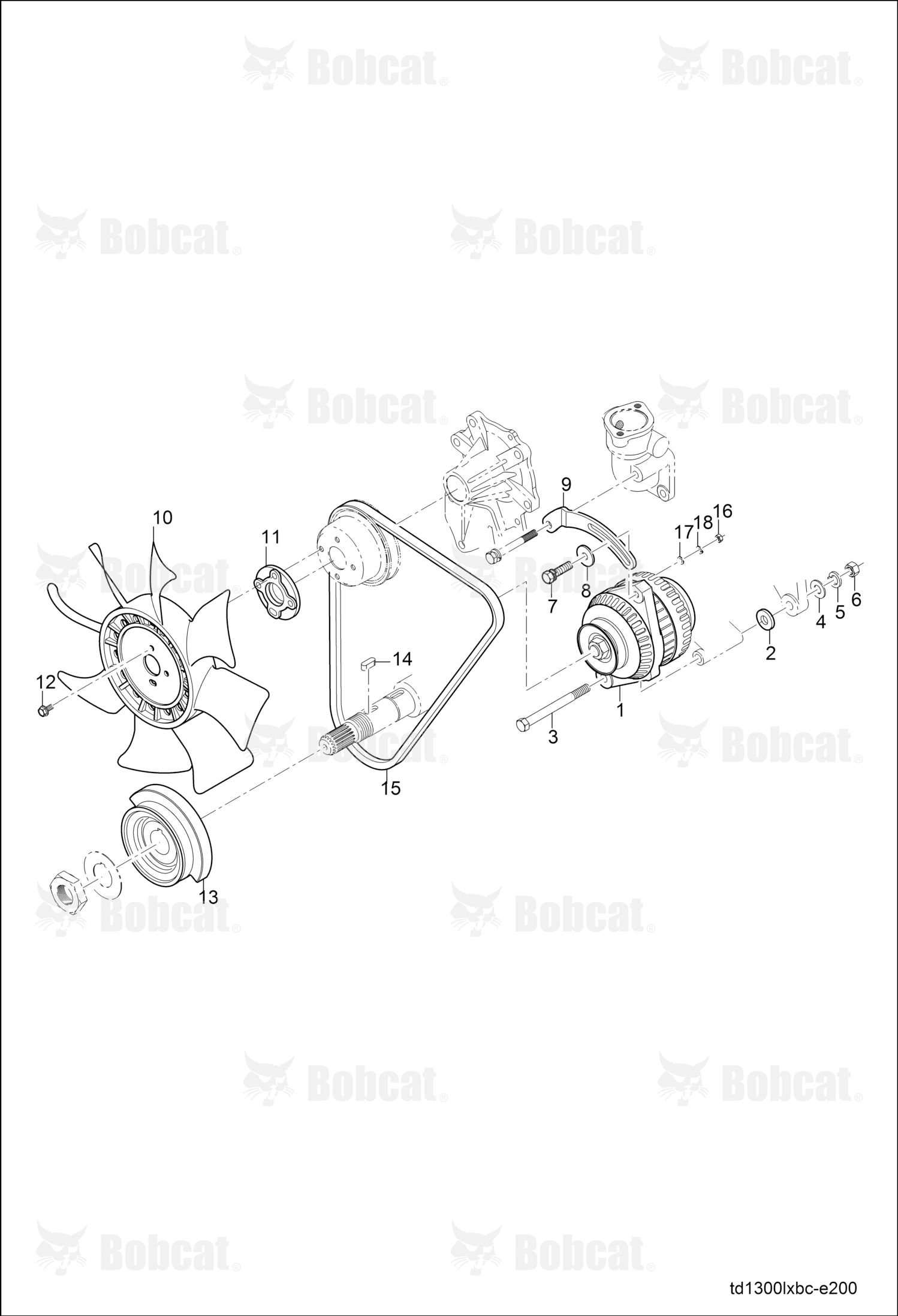 Bracket Alternator