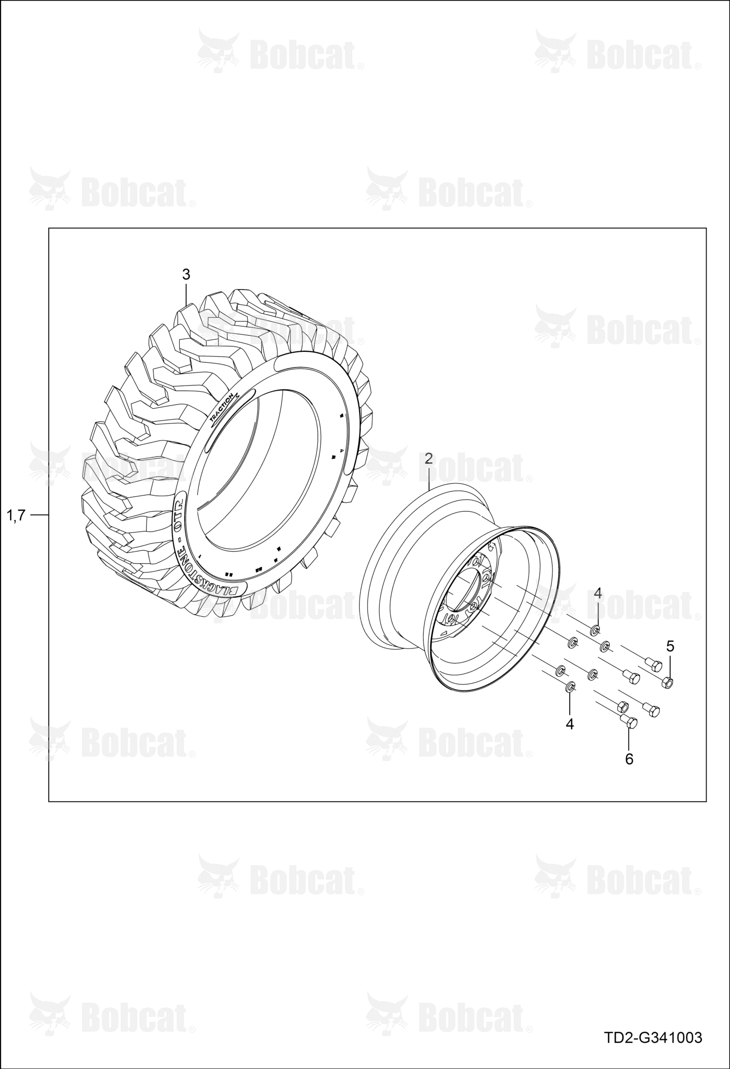 Wheel And Tire Assembly Left Hand