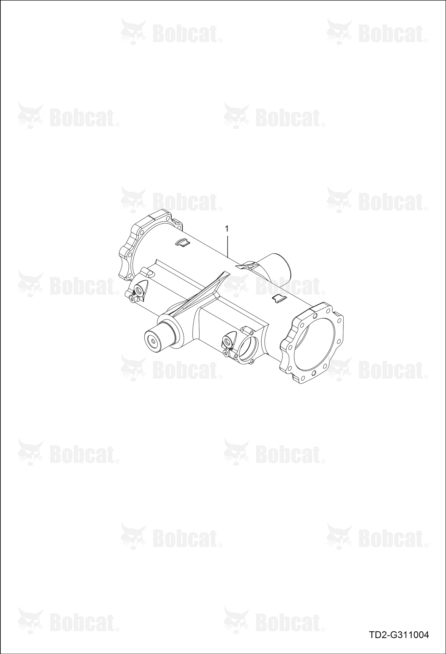 Support Axle Front