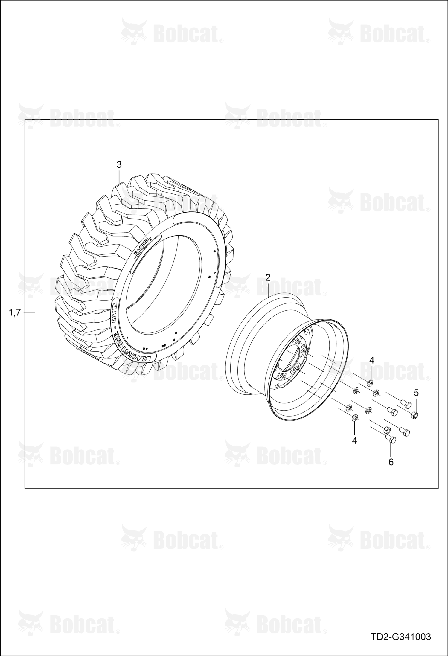 Wheel And Tire Assembly Left Hand