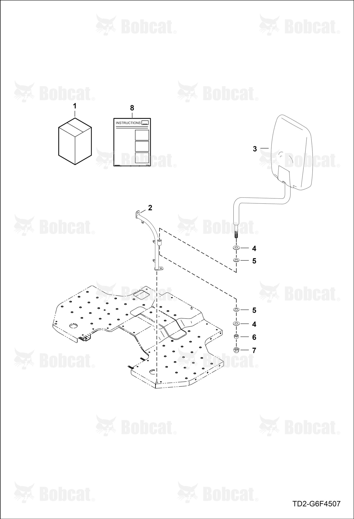Kit Mirror Rear