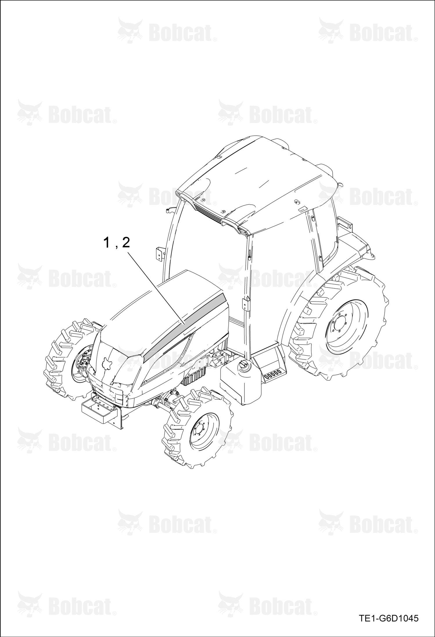 Decal Bobcat