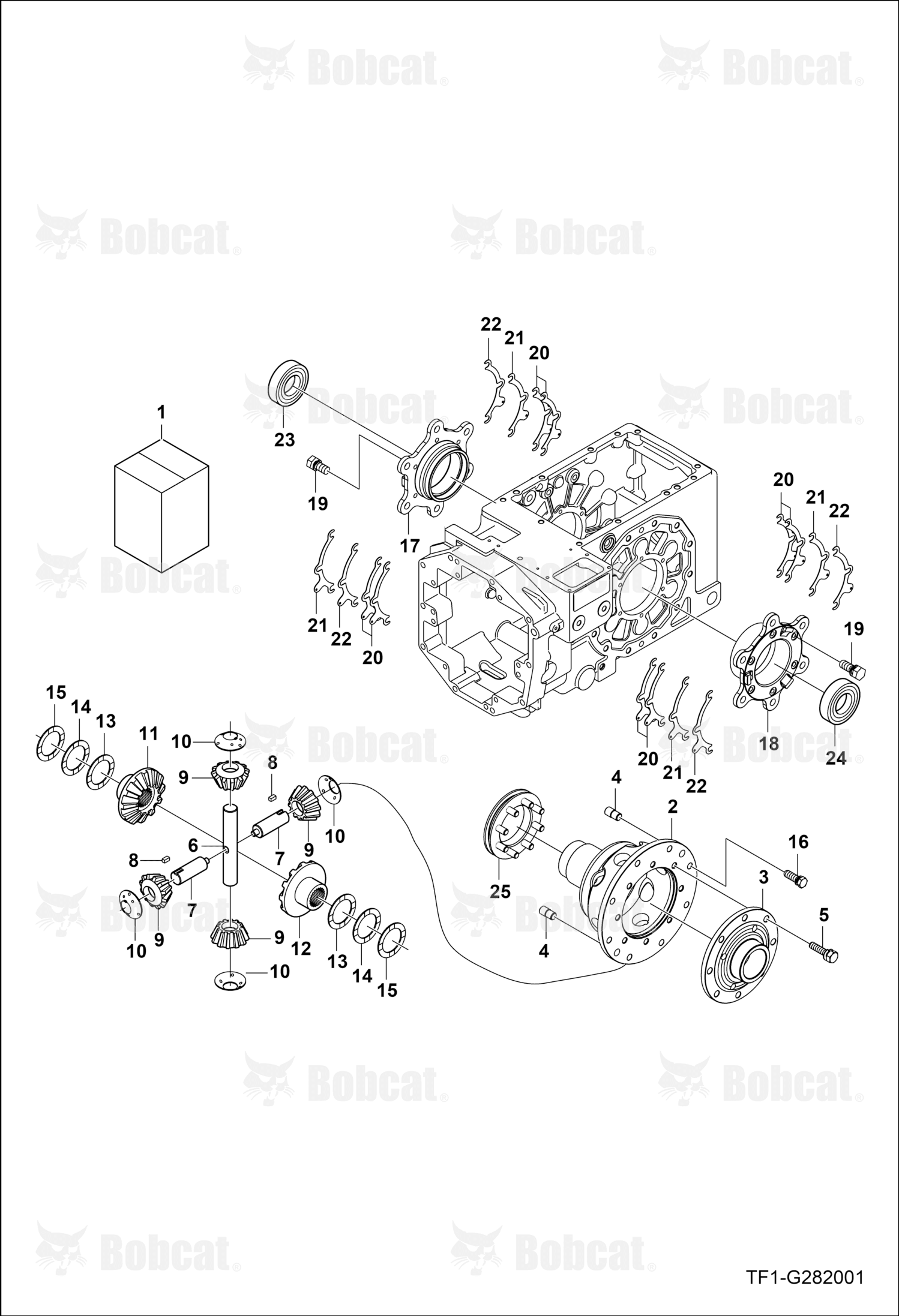 Case Diff Bearing Left Hand